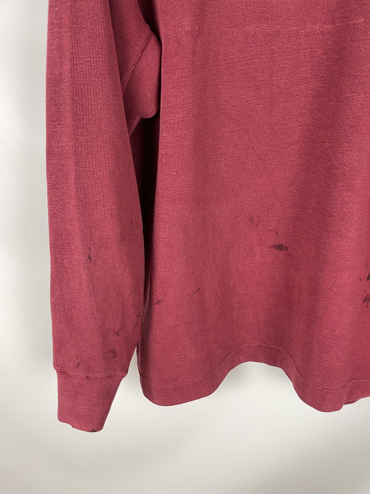 Nike Nike vintage y2k dirty painted 1/4 zip sweatshirt swoosh Size US L / EU 52-54 / 3 - 16 Thumbnail