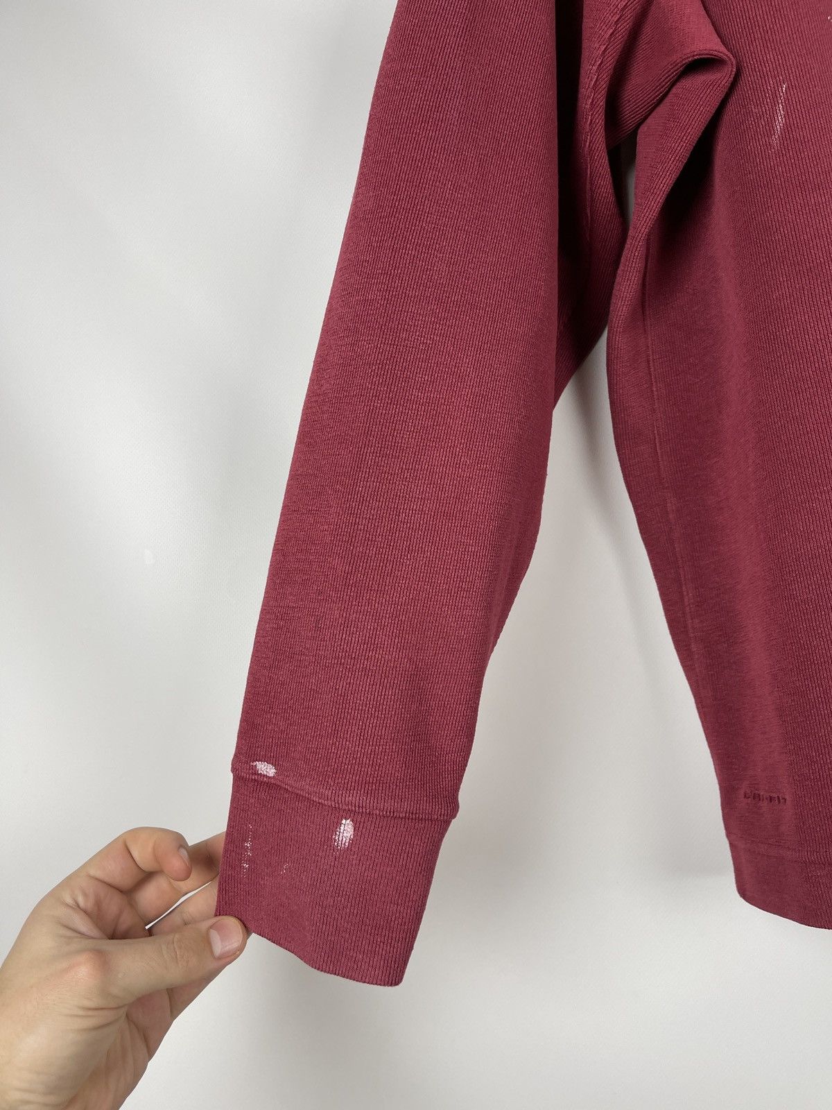 Nike Nike vintage y2k dirty painted 1/4 zip sweatshirt swoosh Size US L / EU 52-54 / 3 - 10 Thumbnail