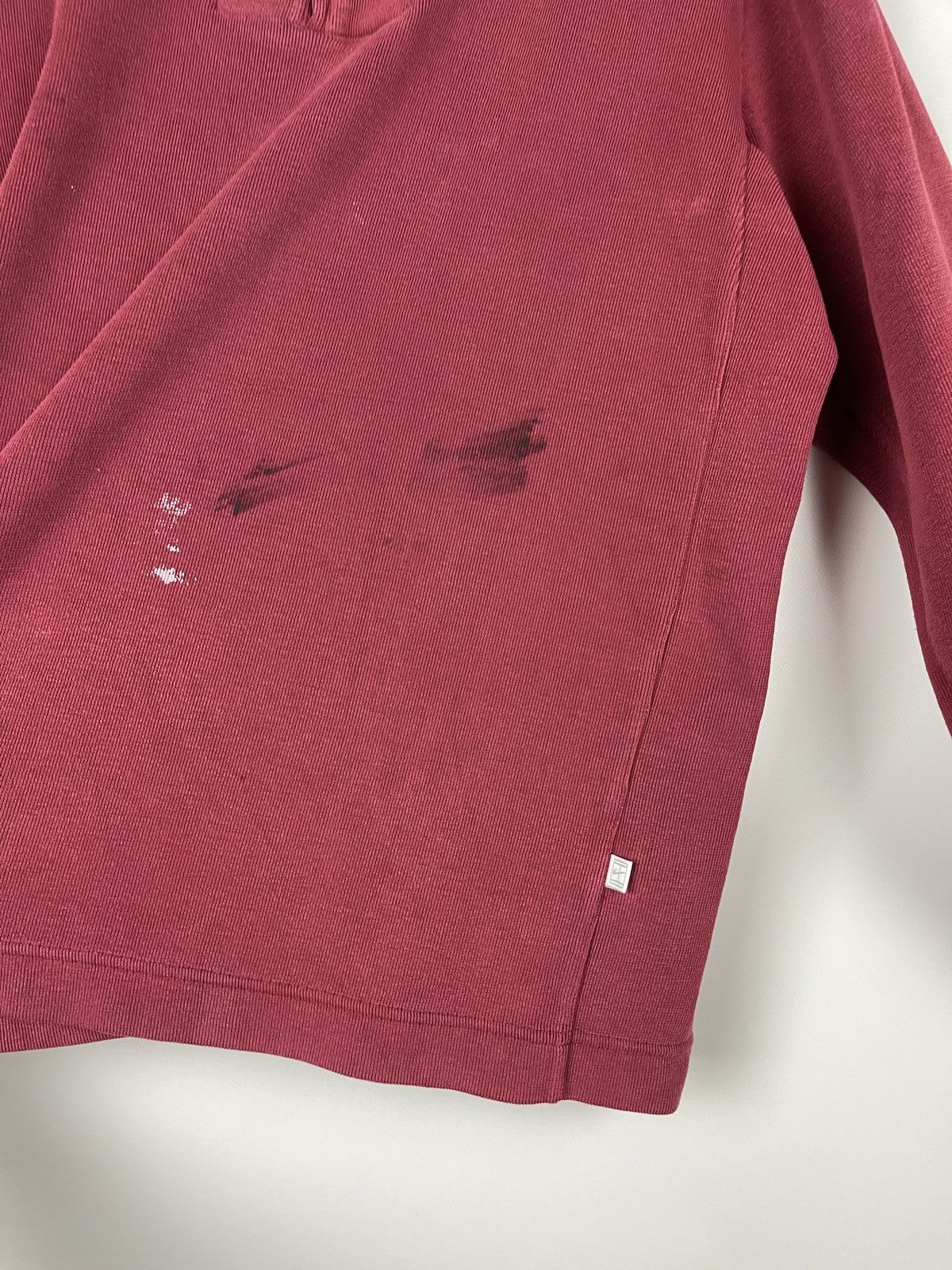 Nike Nike vintage y2k dirty painted 1/4 zip sweatshirt swoosh Size US L / EU 52-54 / 3 - 12 Thumbnail