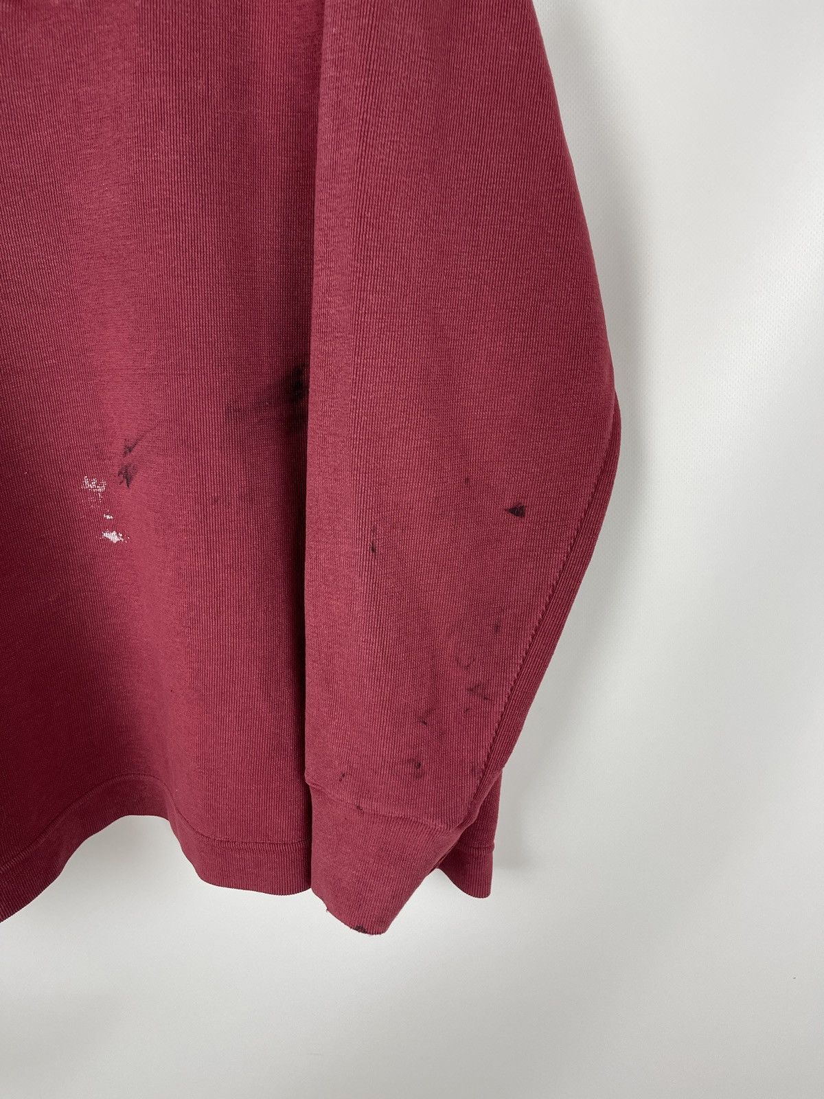 Nike Nike vintage y2k dirty painted 1/4 zip sweatshirt swoosh Size US L / EU 52-54 / 3 - 7 Thumbnail