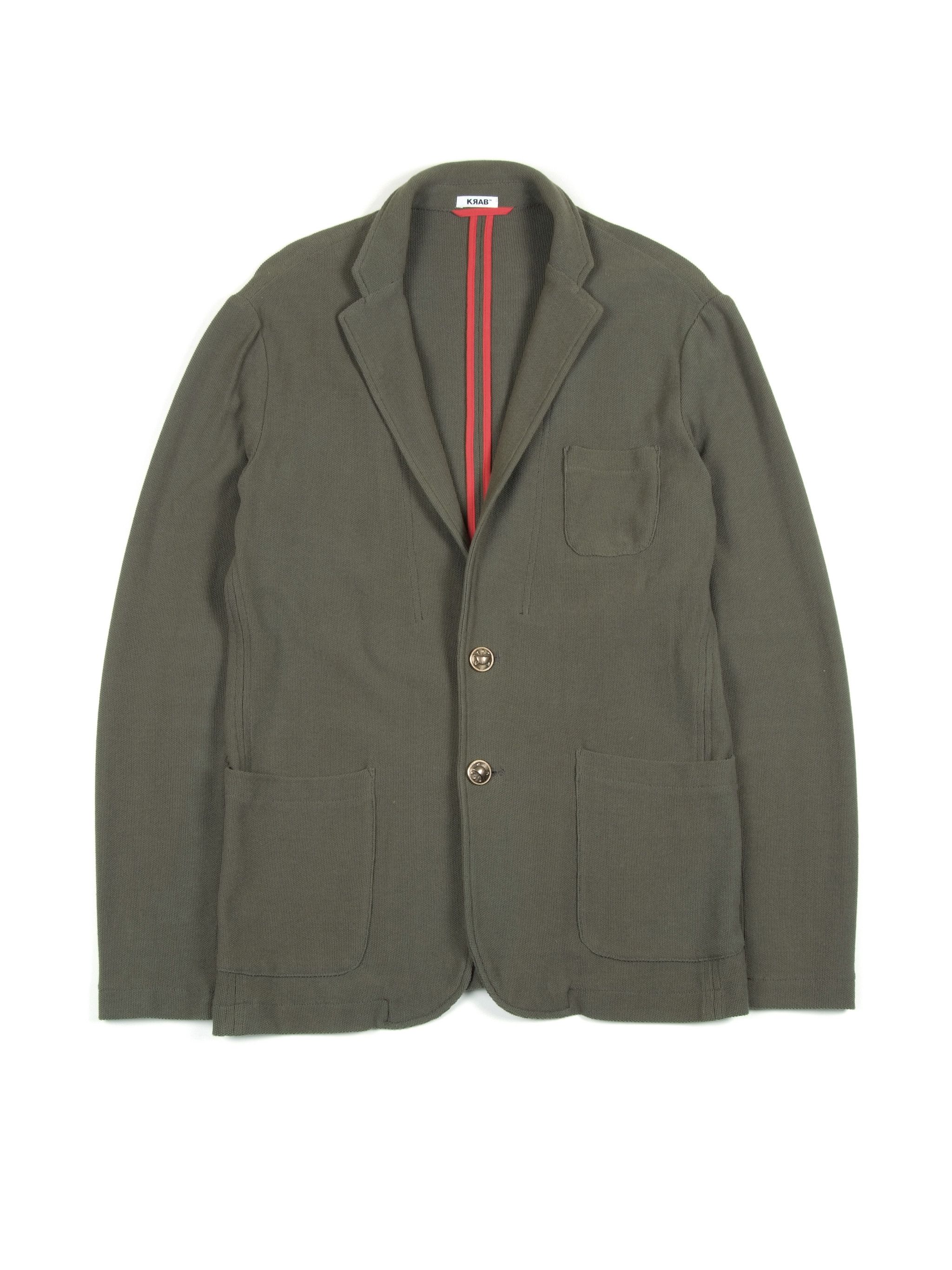Other KЯAB Woven Cotton Blazer Jacket Made In Italy (L) Size 42R - 1 Thumbnail