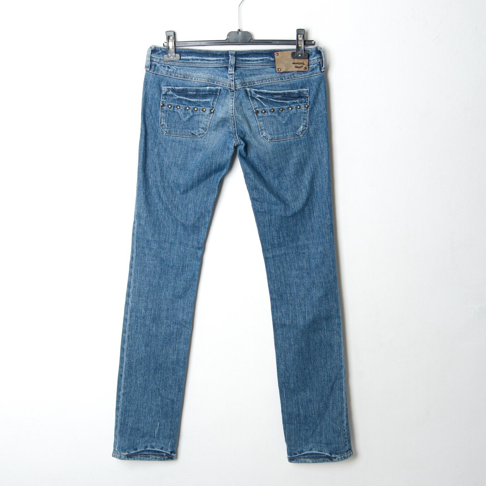 Diesel LOWKY Stretch W28 L34 Jeans Straight Low Rise Trousers Pants Size 28" / US 6 / IT 42 - 5 Thumbnail