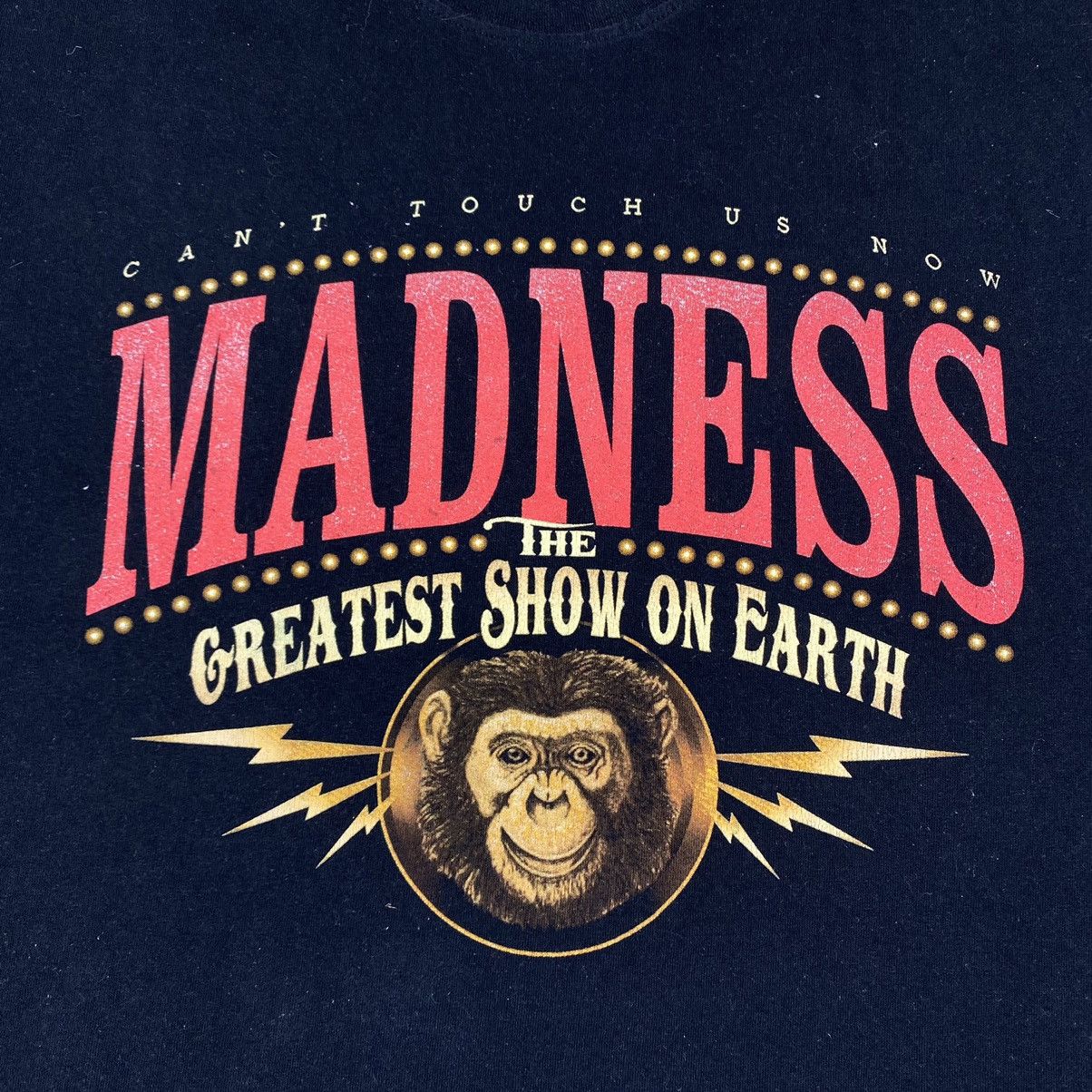 Band Tees Rare! Madness T Shirt Greatest Show On Earth Band Tour Tee Size US L / EU 52-54 / 3 - 3 Thumbnail