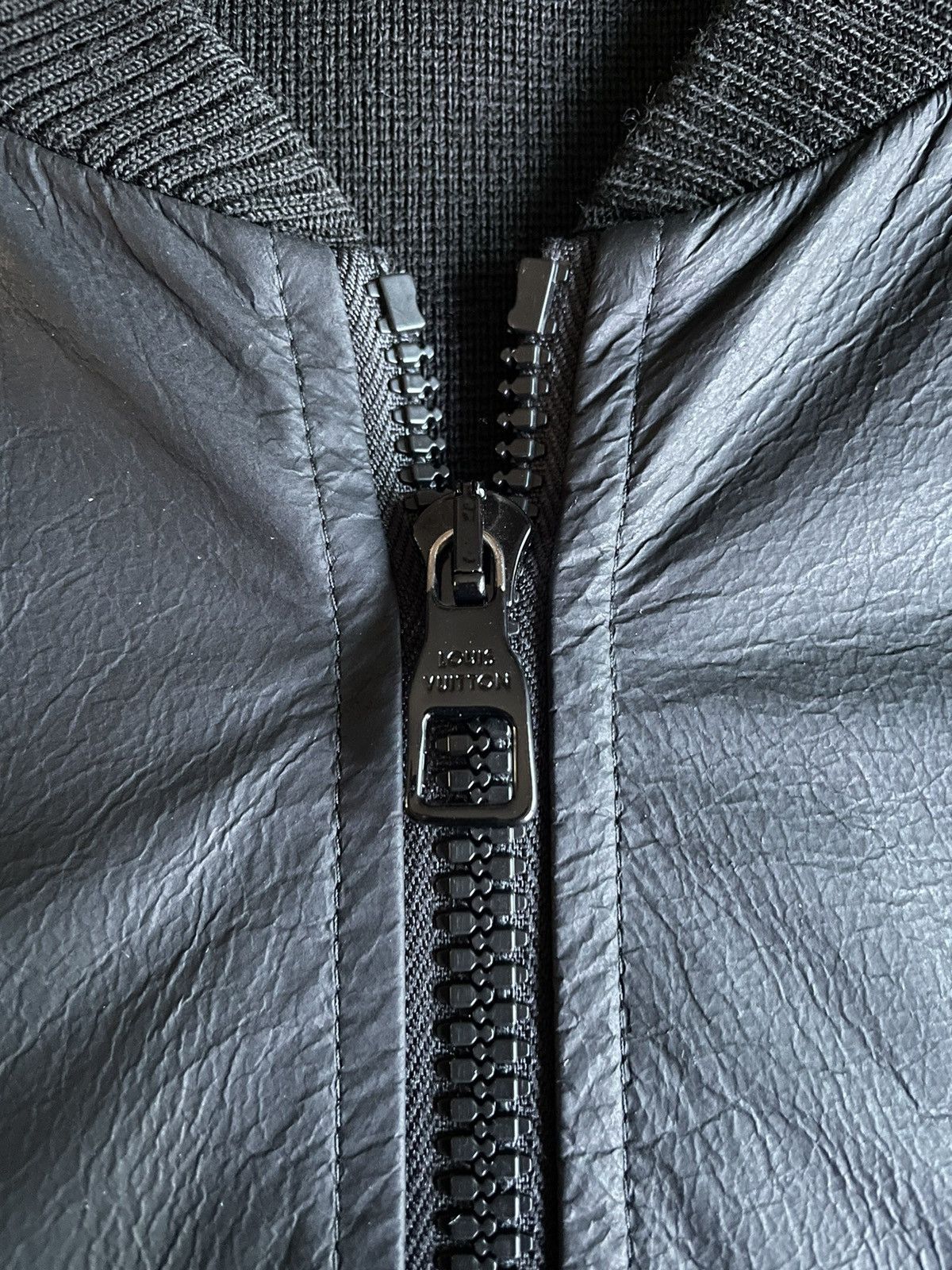 Louis Vuitton × NBA Louis Vuitton x NBA Leather Hybrid Jacket Size US XL / EU 56 / 4 - 10 Thumbnail