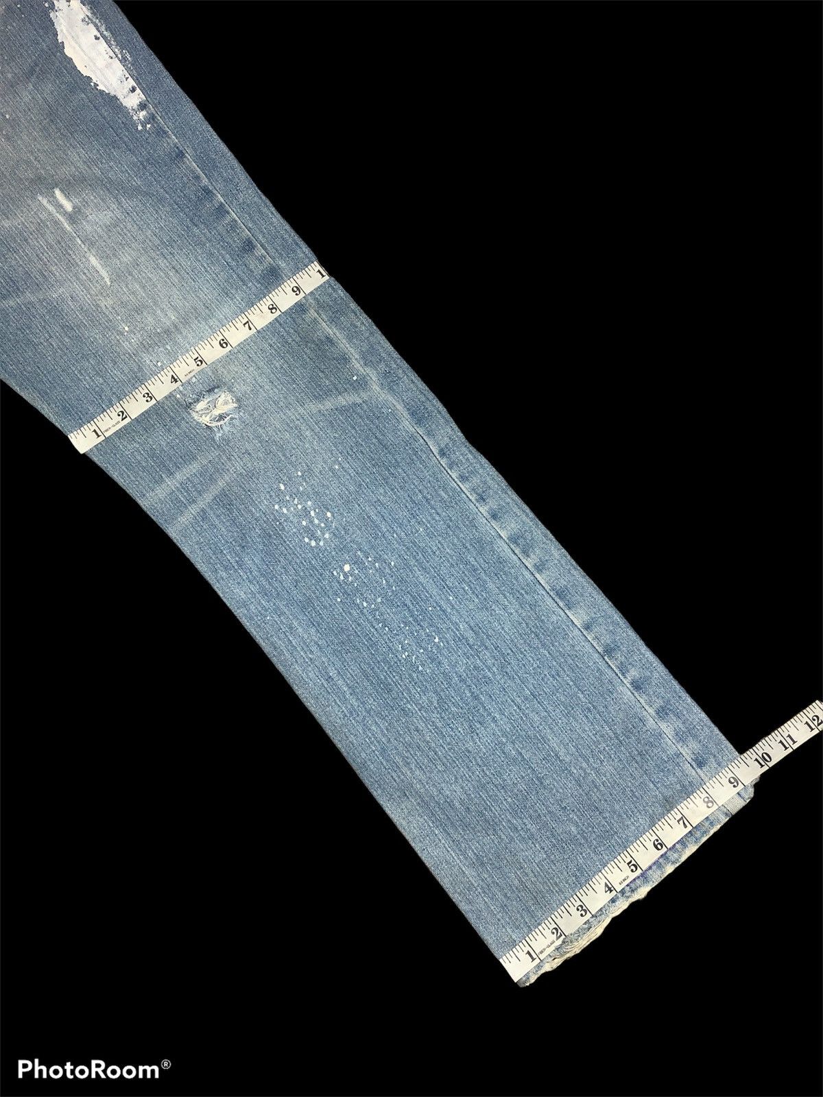 Other LOOSE BAGGY NYLAUS PAINTED DISTRESSED DENIM Size US 32 / EU 48 - 7 Thumbnail