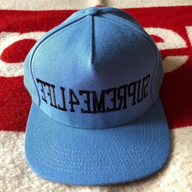 Pre-owned Supreme — 2011 “4life” 5 Panel Cap Hat Snapback In Sky Blue