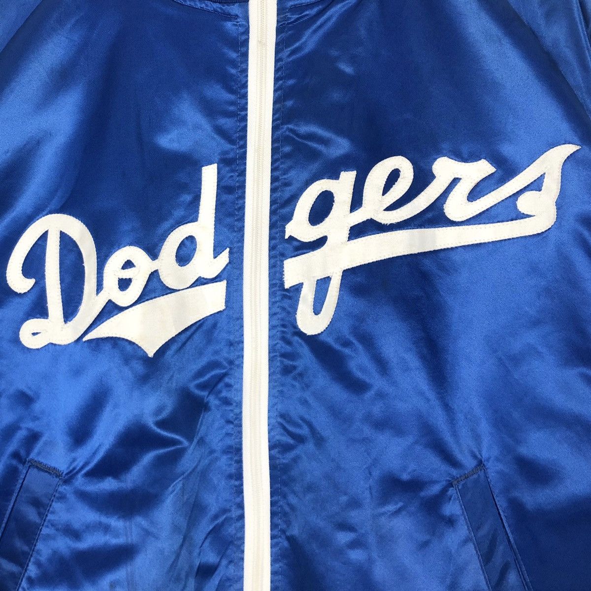 MLB Vintage 90s Los Angeles Dodgers Satin Varsity Jacket Large Size US L / EU 52-54 / 3 - 8 Thumbnail