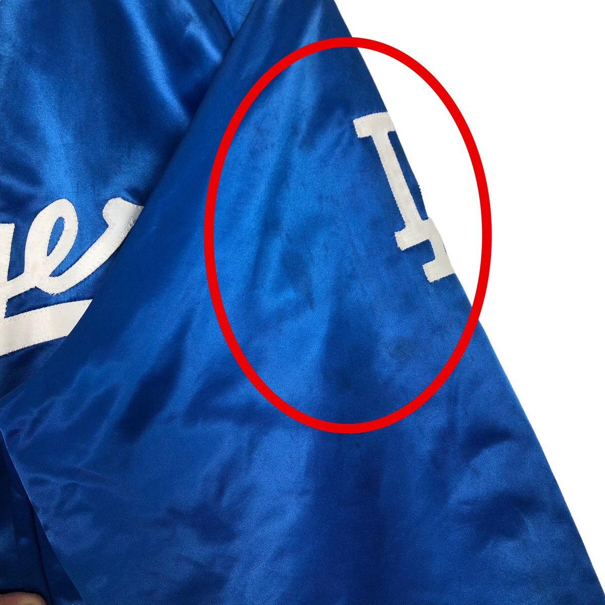 MLB Vintage 90s Los Angeles Dodgers Satin Varsity Jacket Large Size US L / EU 52-54 / 3 - 7 Thumbnail
