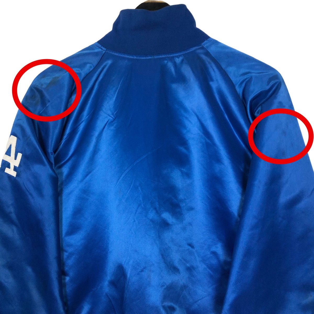 MLB Vintage 90s Los Angeles Dodgers Satin Varsity Jacket Large Size US L / EU 52-54 / 3 - 5 Thumbnail