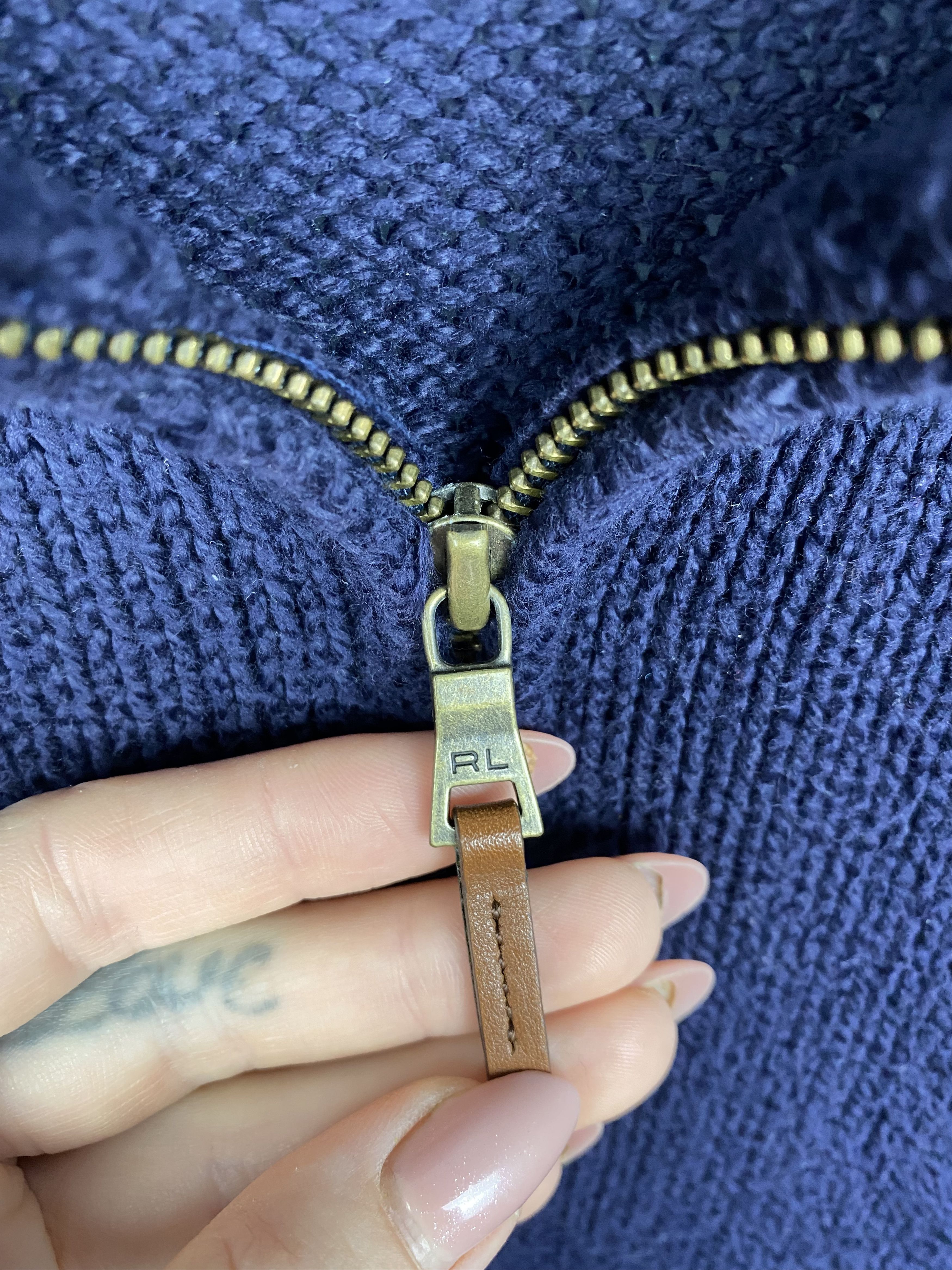 Polo Ralph Lauren Polo Ralph Lauren Vintage Mens 1\4 Zip Sweater Size US S / EU 44-46 / 1 - 5 Thumbnail