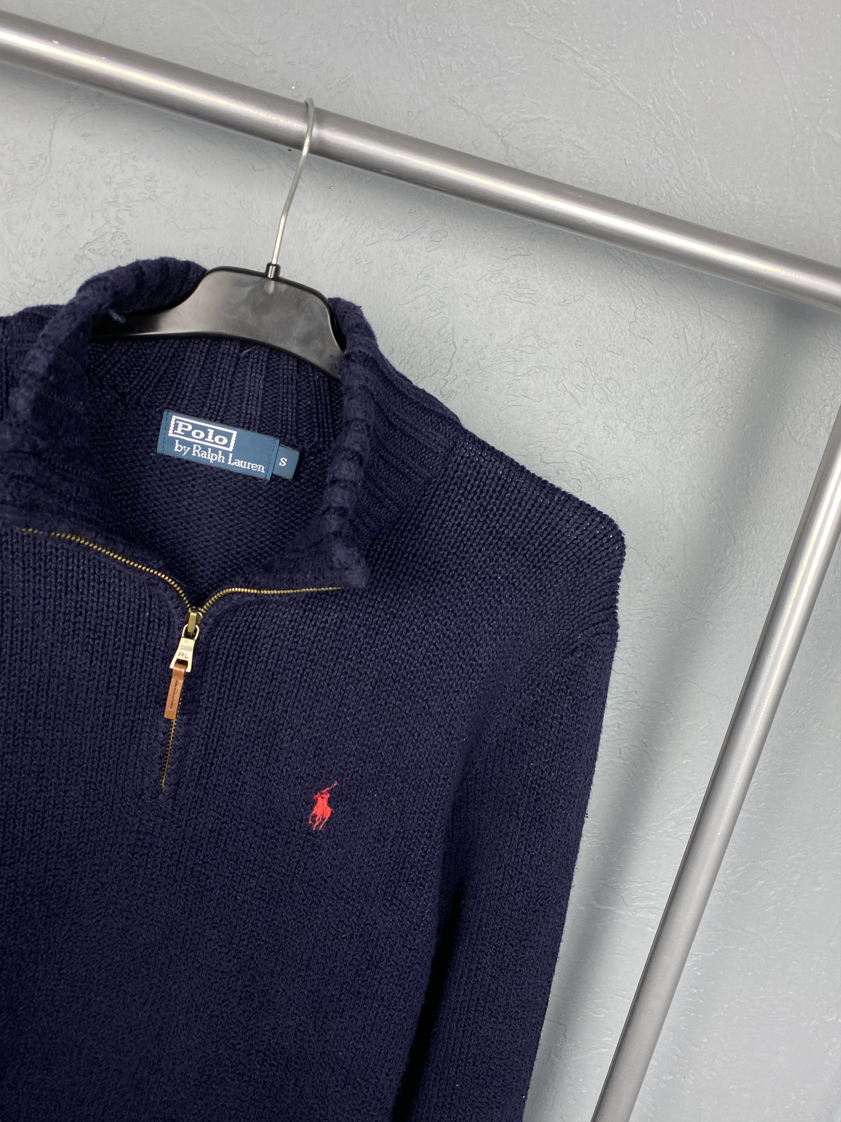 Polo Ralph Lauren Polo Ralph Lauren Vintage Mens 1\4 Zip Sweater Size US S / EU 44-46 / 1 - 2 Thumbnail