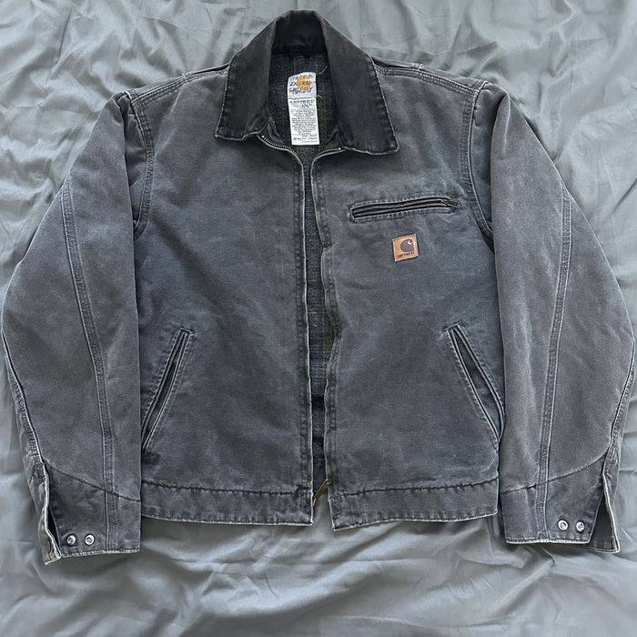 Carhartt Carhartt J97 Sandstone Blanket Lined Detroit Jacket Small