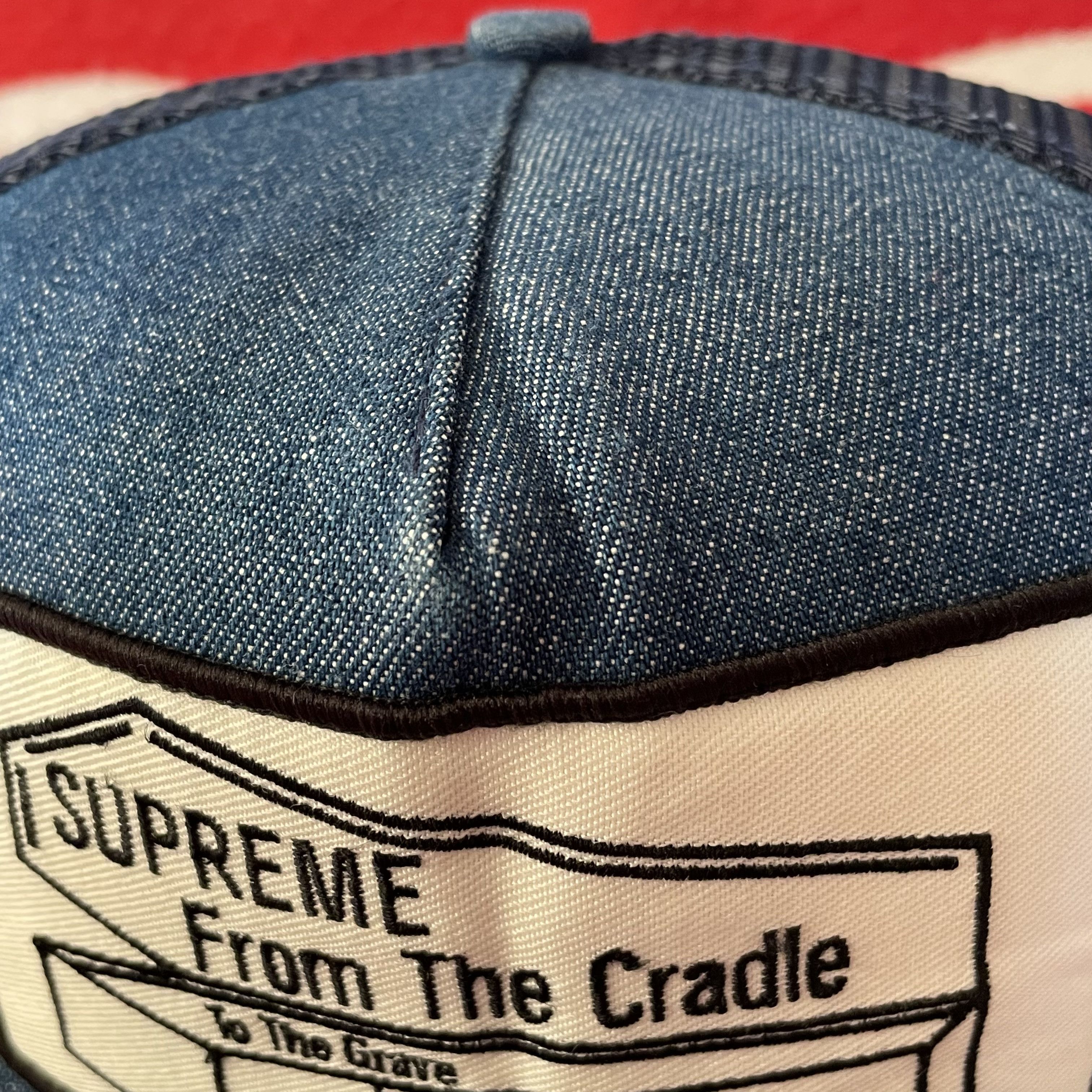 Supreme Coffin Cradle to Grave Cap 5 panel hat trucker snapback Size ONE SIZE - 3 Thumbnail