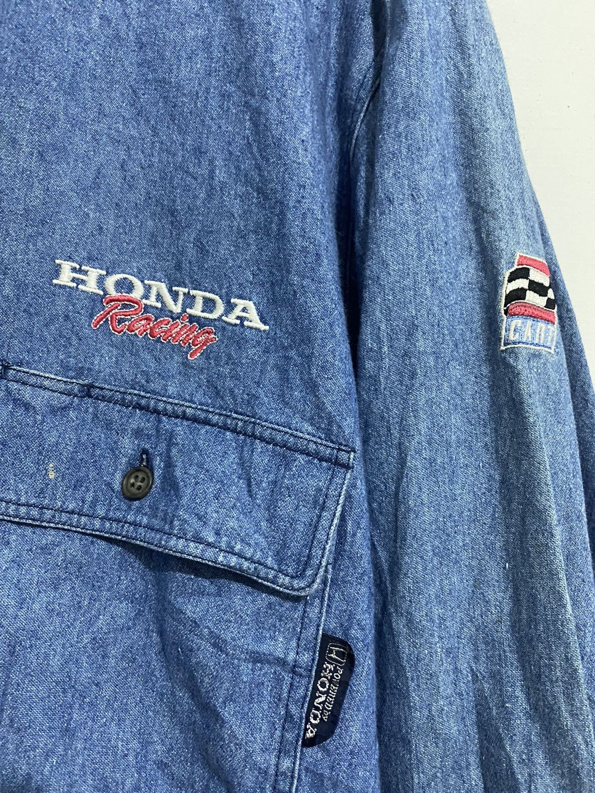 Gear for Sports 💸BINDINGOFFER💸Honda Racing Denim Shirt JDM Civic Size US M / EU 48-50 / 2 - 4 Thumbnail