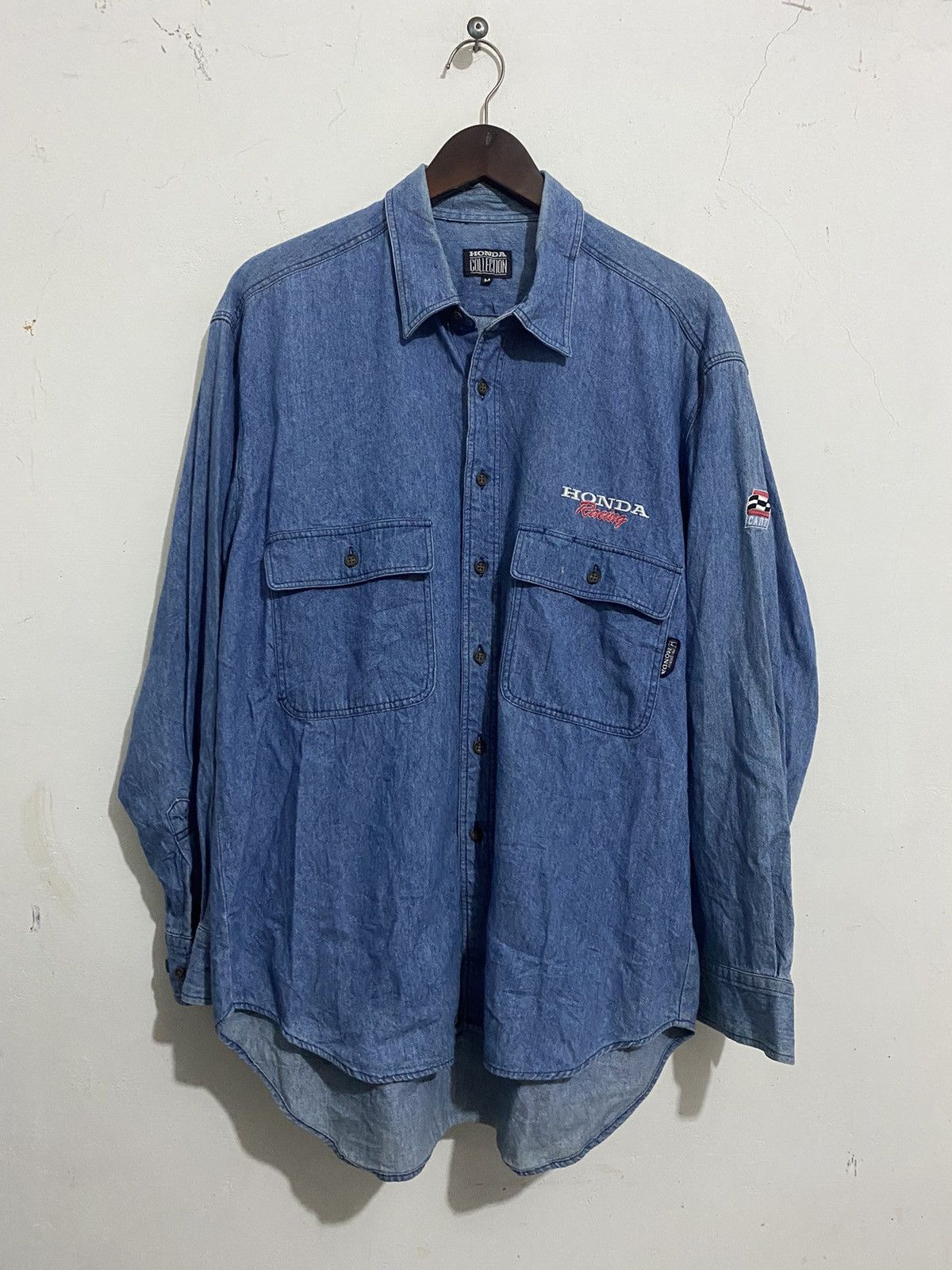 Gear for Sports 💸BINDINGOFFER💸Honda Racing Denim Shirt JDM Civic Size US M / EU 48-50 / 2 - 1 Thumbnail