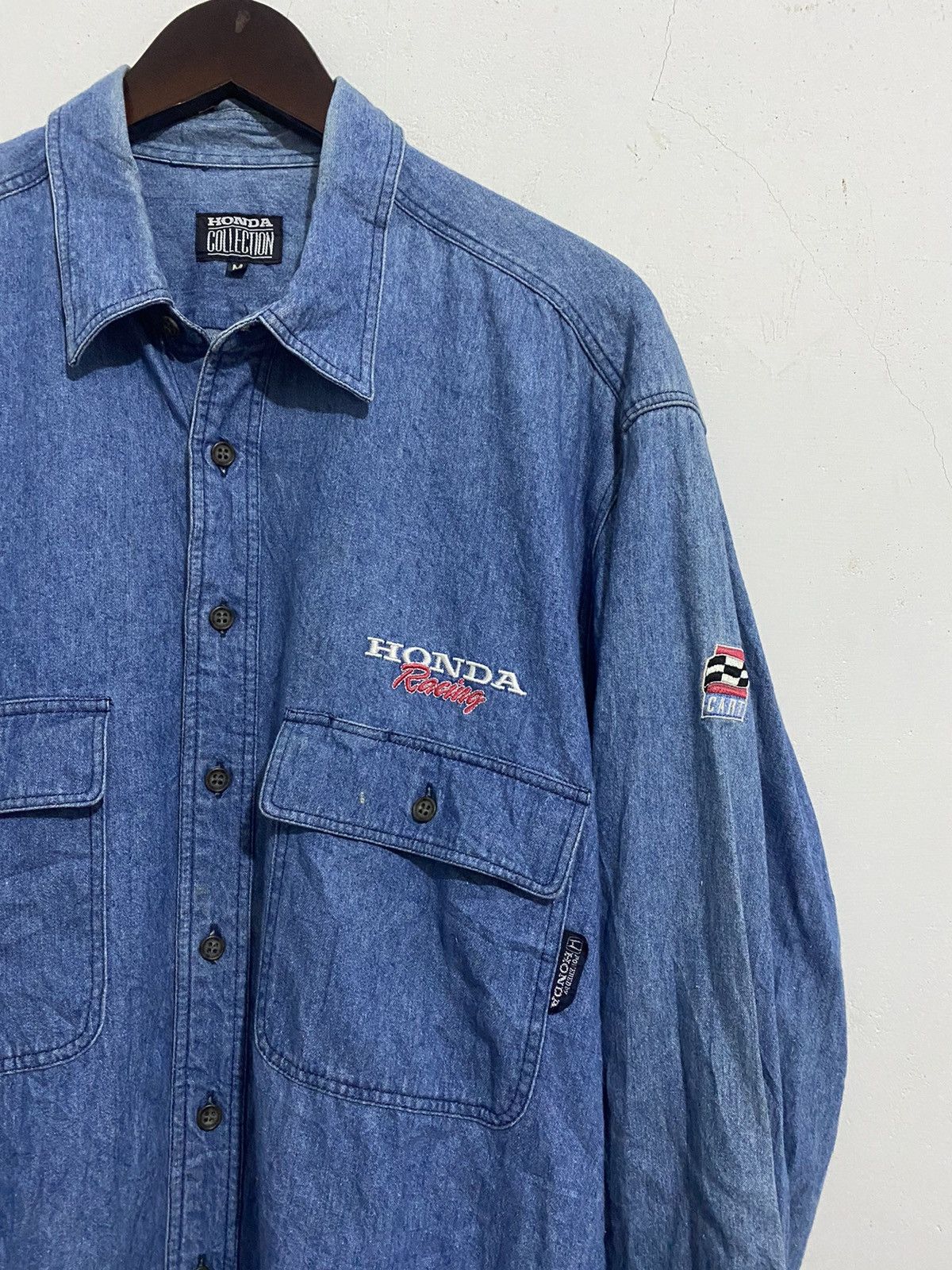 Gear for Sports 💸BINDINGOFFER💸Honda Racing Denim Shirt JDM Civic Size US M / EU 48-50 / 2 - 2 Thumbnail