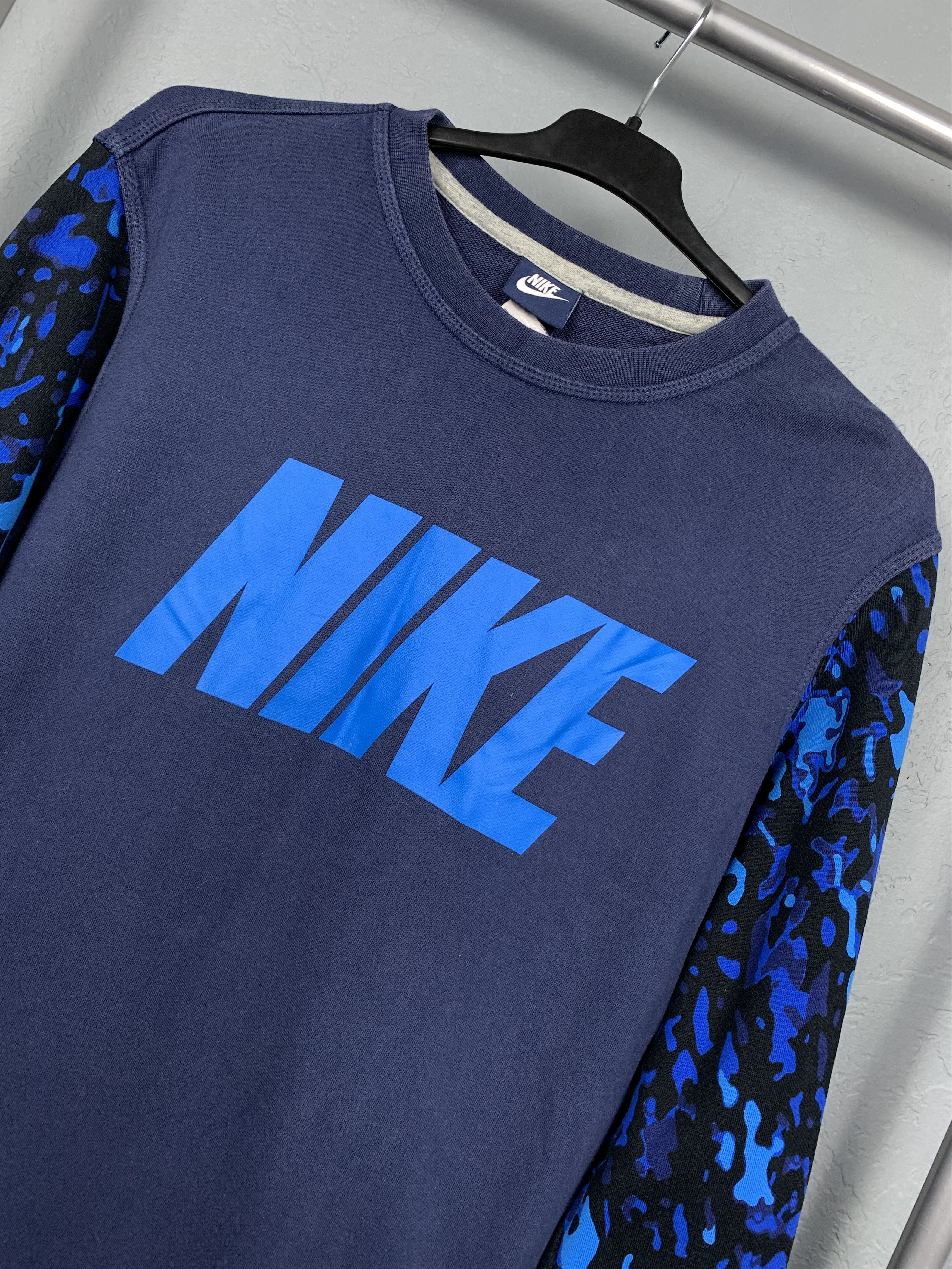 Nike × Vintage Nike Mens Sweatshirt Camo Sleeve Size US M / EU 48-50 / 2 - 2 Thumbnail