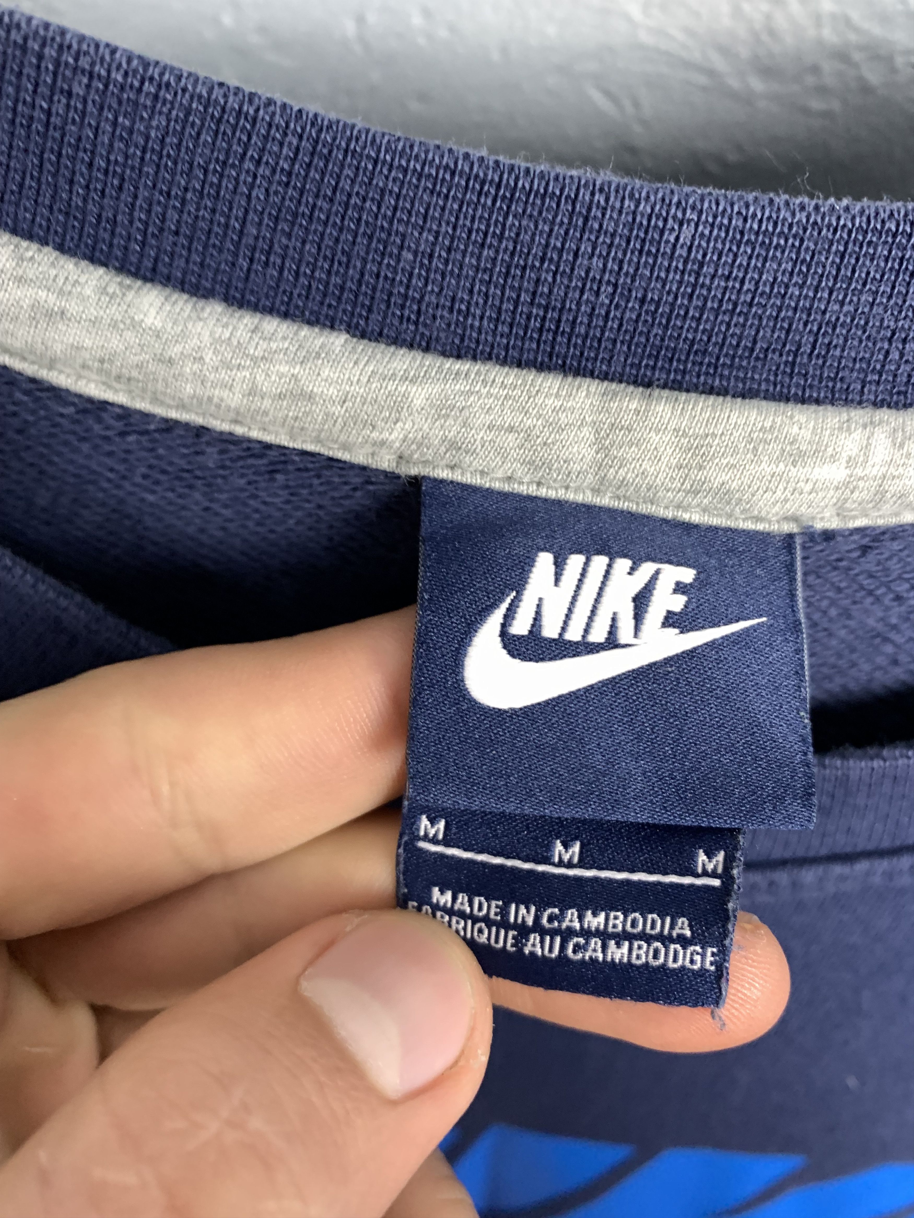Nike × Vintage Nike Mens Sweatshirt Camo Sleeve Size US M / EU 48-50 / 2 - 3 Thumbnail