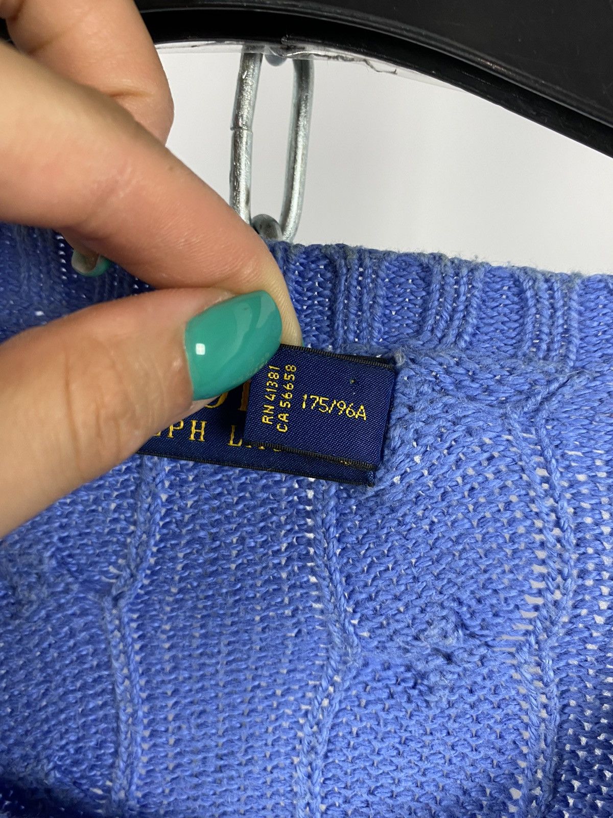 Polo Ralph Lauren Polo Ralph Lauren blue sweater streetwear size M Size US M / EU 48-50 / 2 - 4 Thumbnail