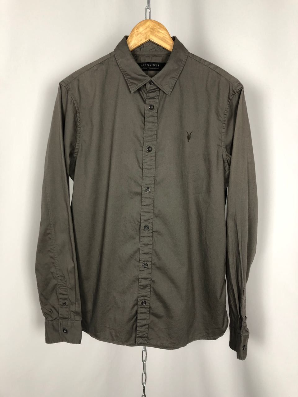 Allsaints Allsaints shirts long sleeve grey size L Size US M / EU 48-50 / 2 - 1 Thumbnail