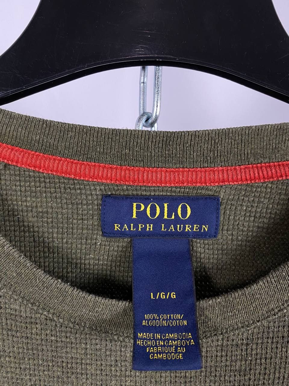 Polo Ralph Lauren Polo Ralph Lauren long sleeve green size L Size US L / EU 52-54 / 3 - 3 Thumbnail