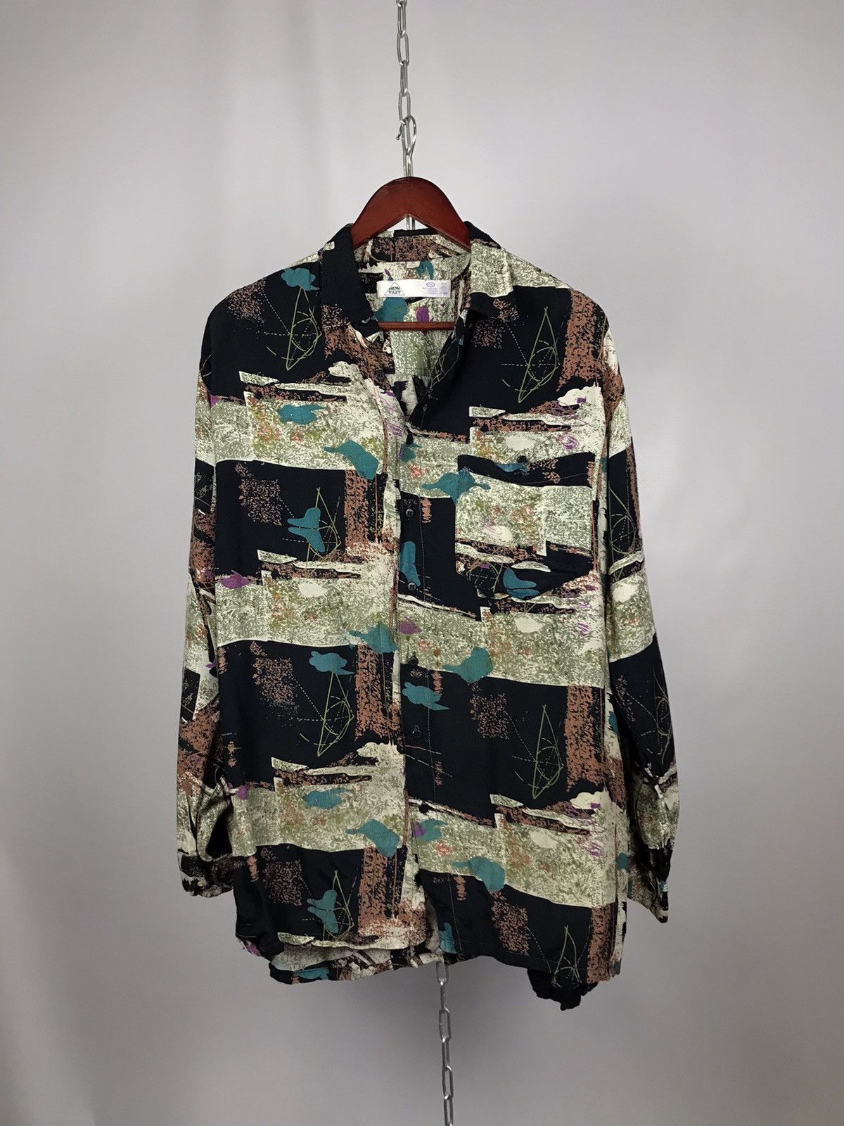 Other Multicolor crazy overprinted Hawaiian viscose shirt Size US XL / EU 56 / 4 - 1 Thumbnail