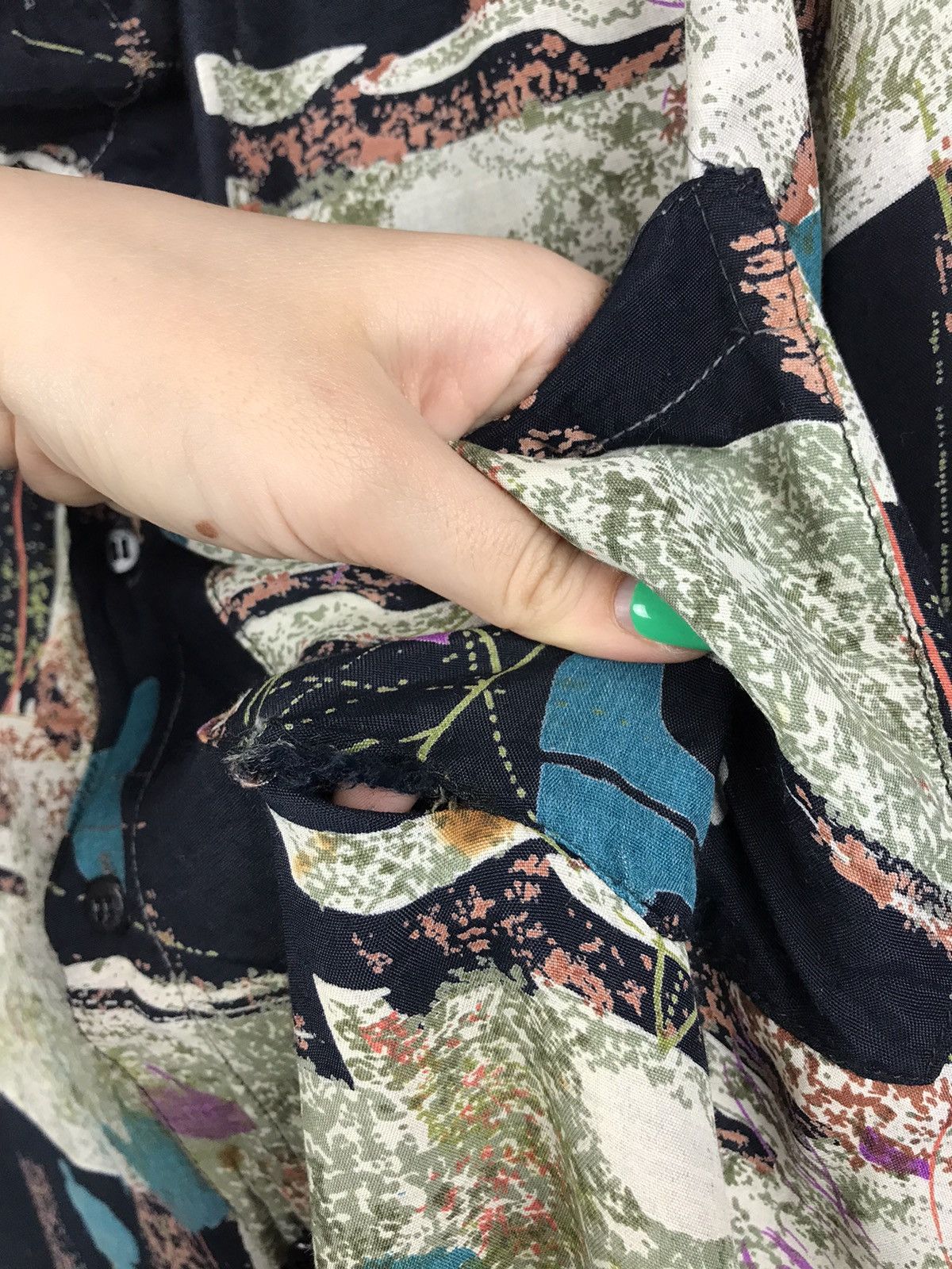 Other Multicolor crazy overprinted Hawaiian viscose shirt Size US XL / EU 56 / 4 - 8 Thumbnail