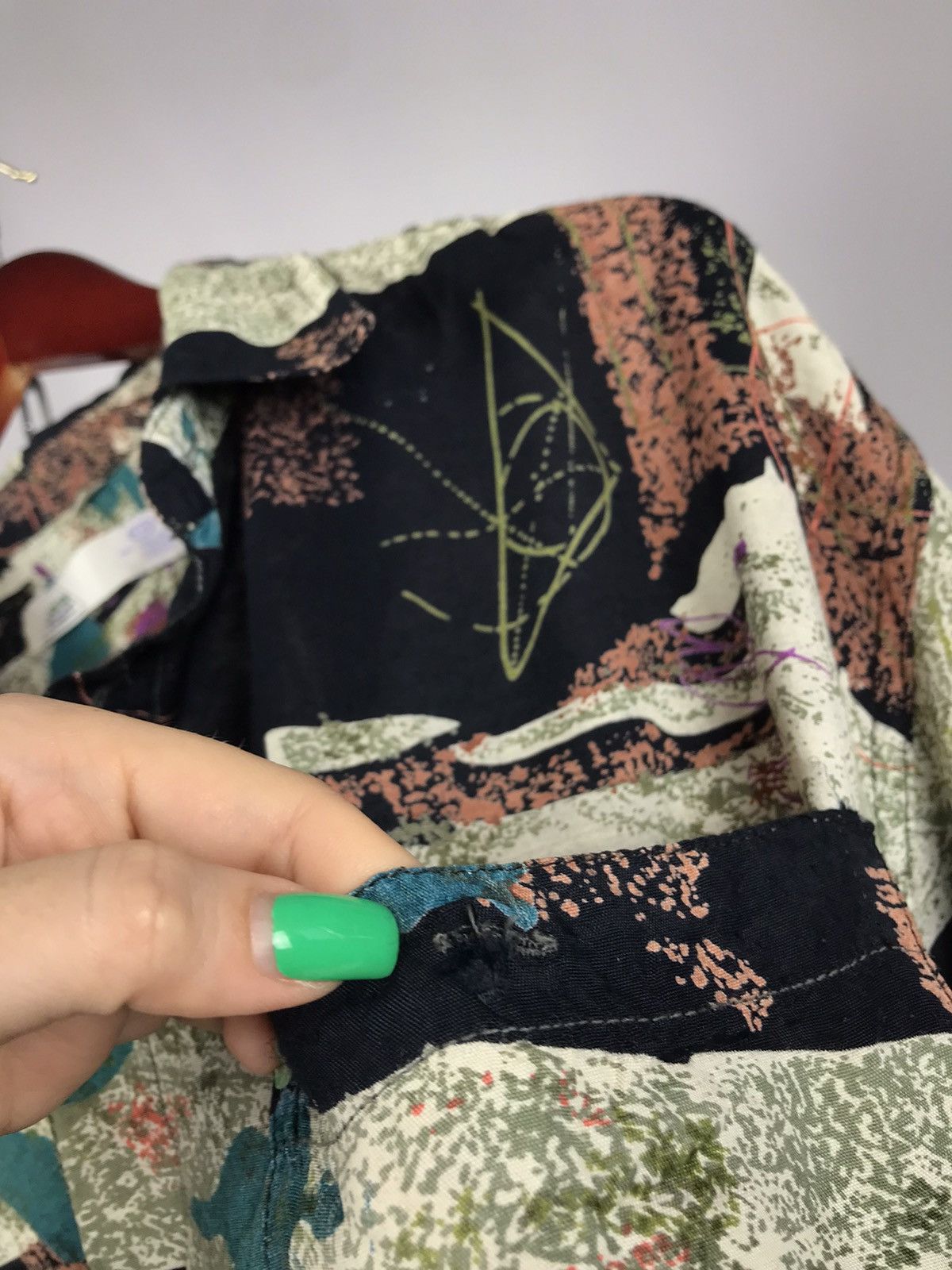 Other Multicolor crazy overprinted Hawaiian viscose shirt Size US XL / EU 56 / 4 - 7 Thumbnail