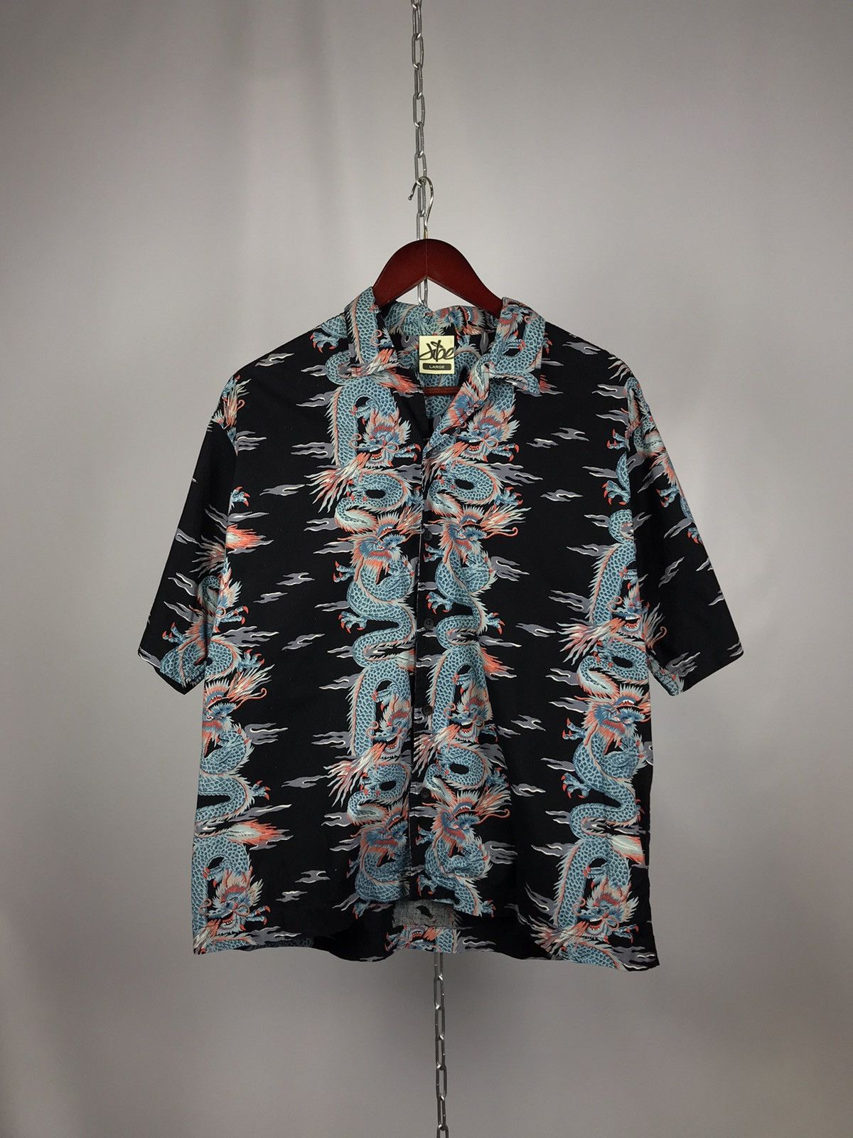 Japanese Brand Dragon Japanese brand crazy overprinted shirt Size US L / EU 52-54 / 3 - 1 Thumbnail