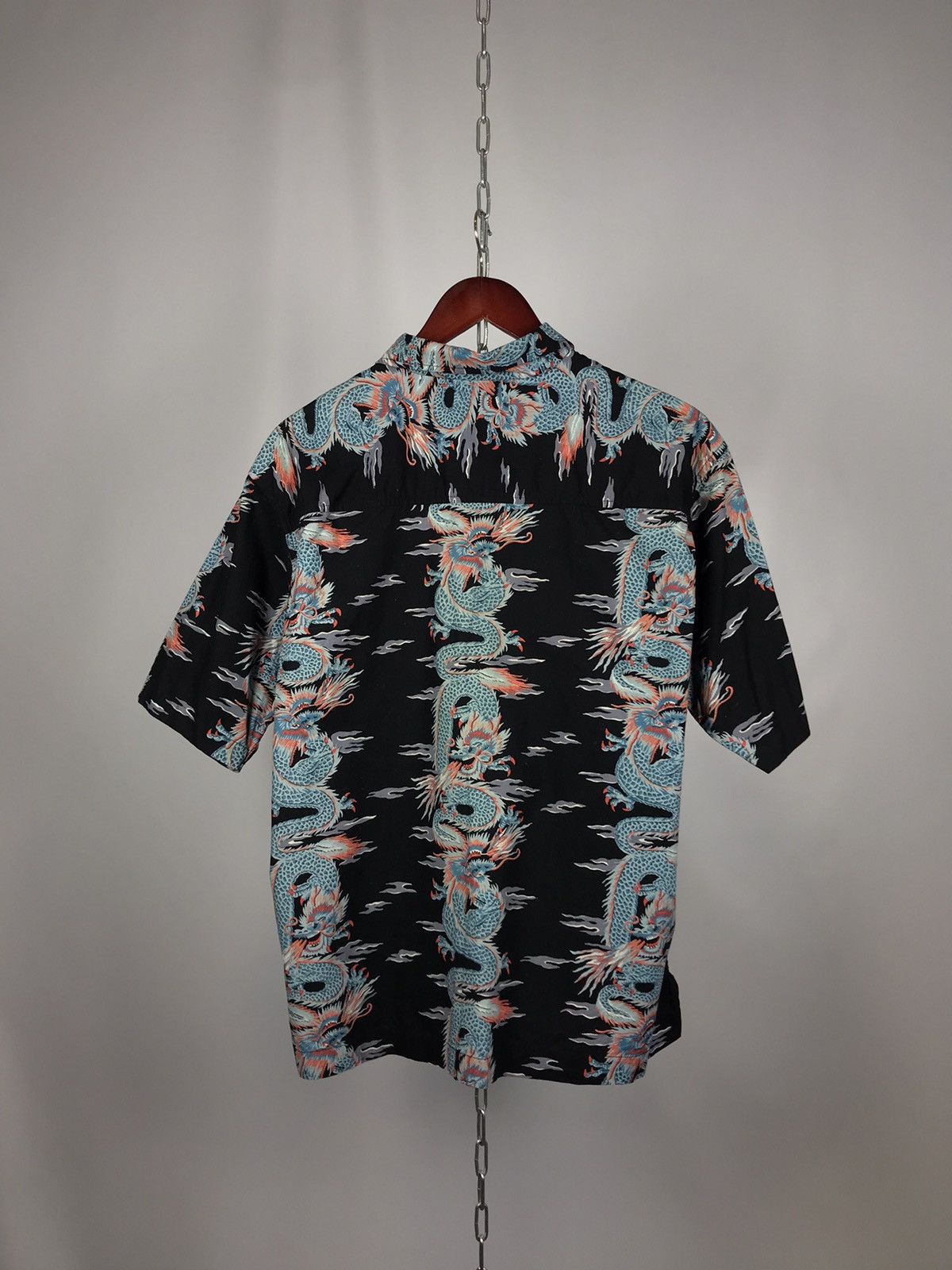 Japanese Brand Dragon Japanese brand crazy overprinted shirt Size US L / EU 52-54 / 3 - 5 Thumbnail