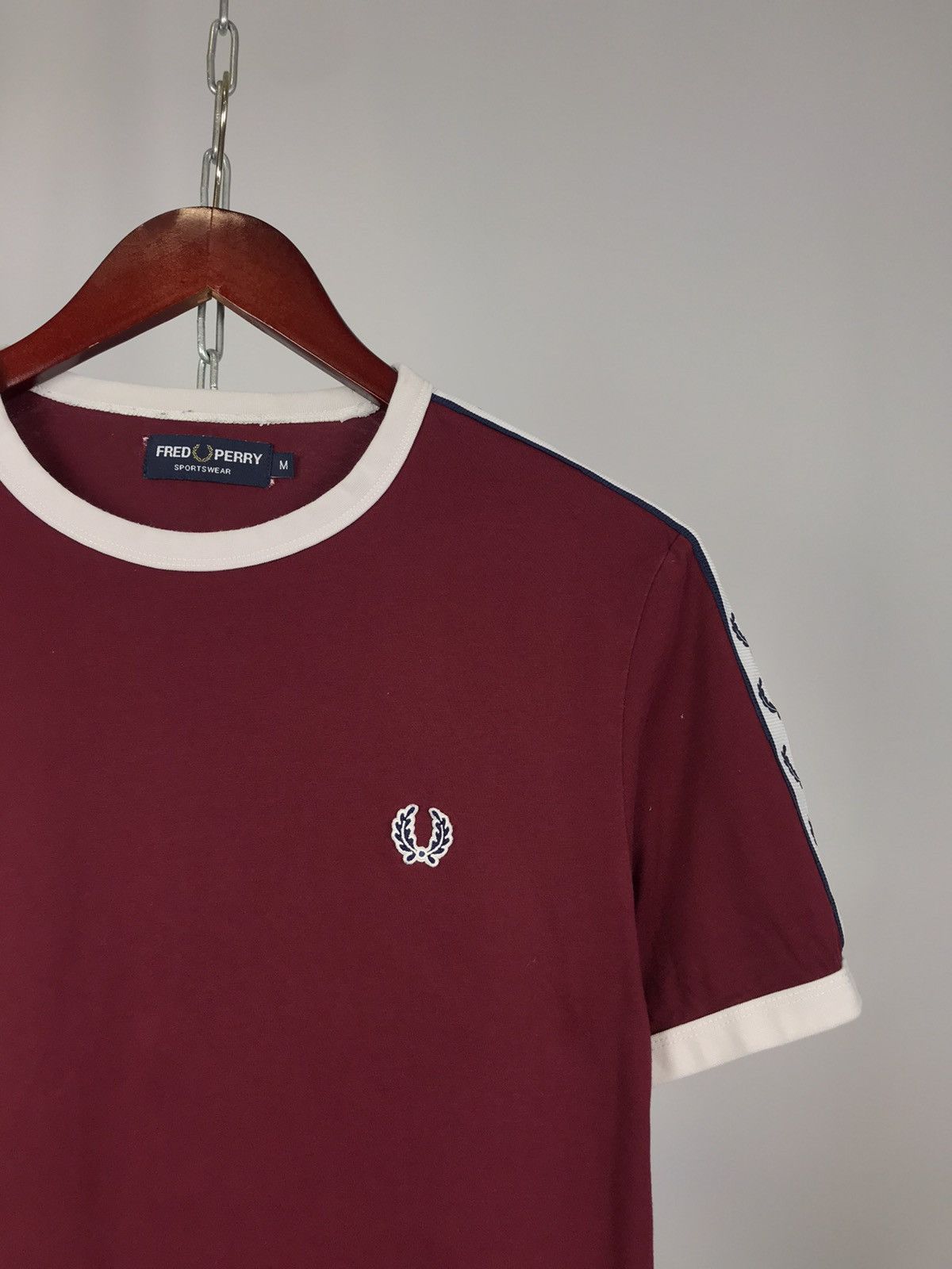 Fred Perry Fred Perry lampas casual streetwear designer tee Size US M / EU 48-50 / 2 - 2 Thumbnail