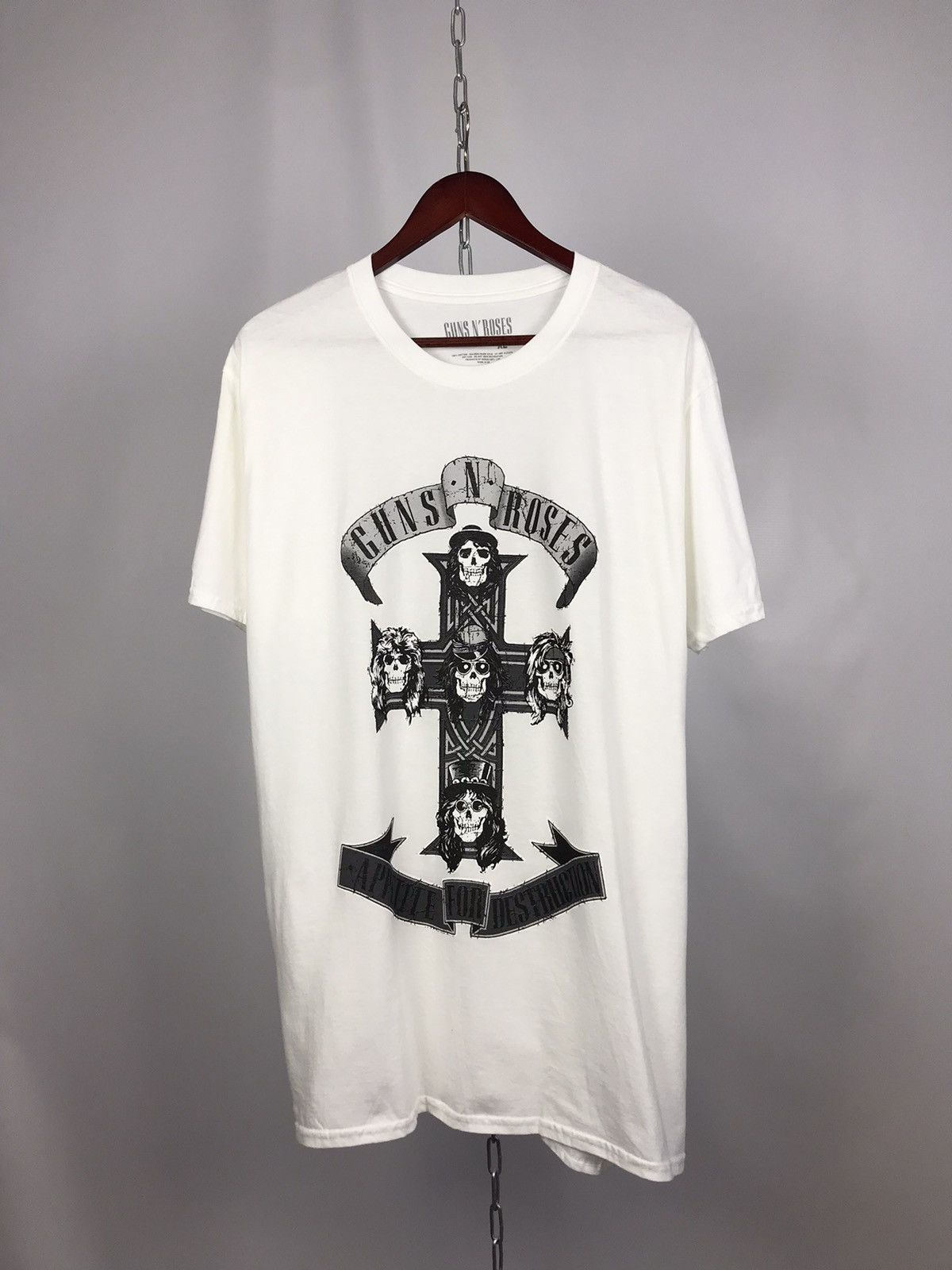 Band Tees Guns N Roses vintage rock band tee Size US XL / EU 56 / 4 - 1 Thumbnail