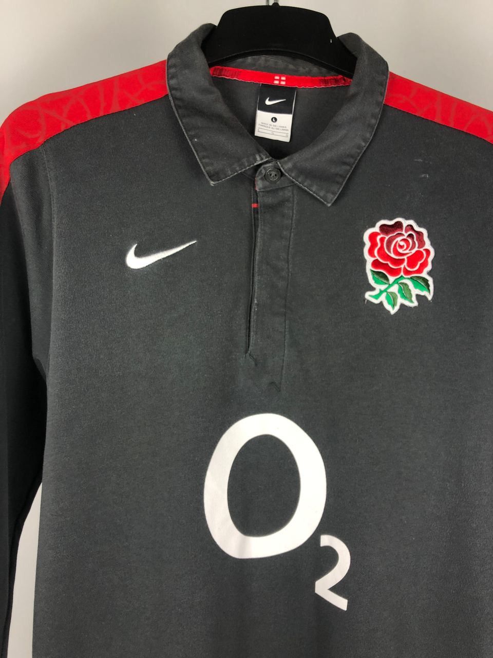Nike England Regby Nike long sleeve size L Size US L / EU 52-54 / 3 - 2 Thumbnail