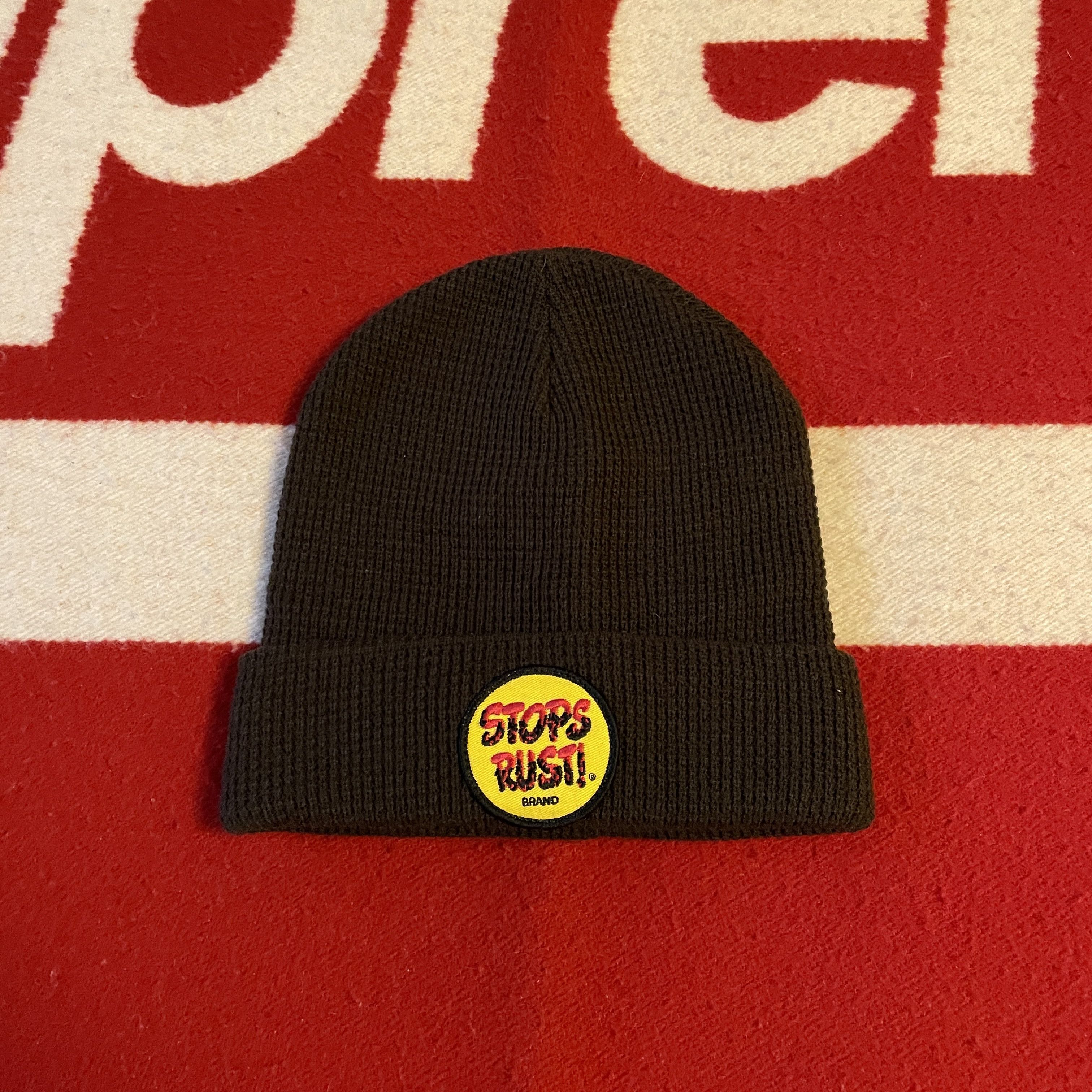 Supreme Supreme - Rustoleum Stops Rust Beanie Winter Hat 2010 Size ONE SIZE - 1 Thumbnail