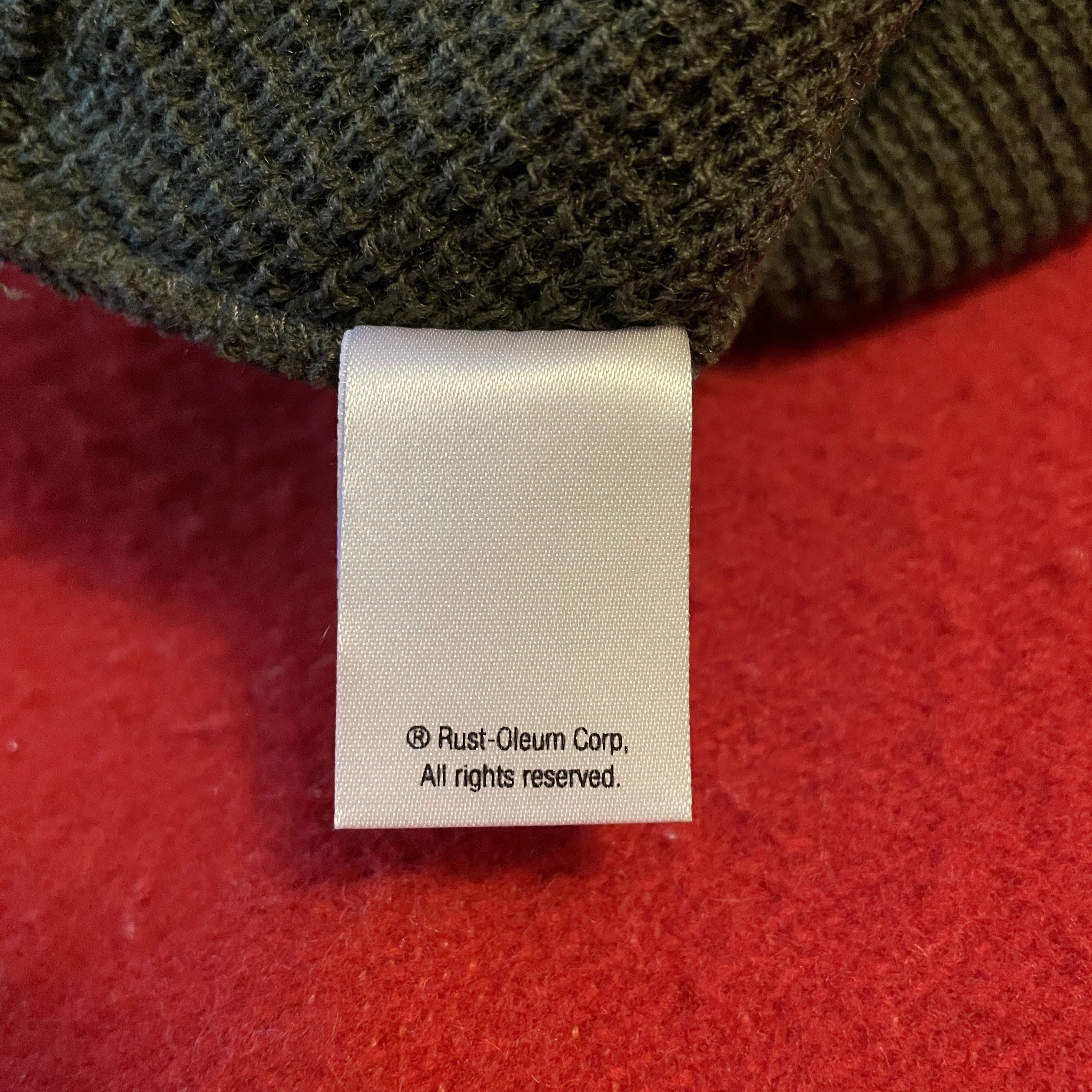 Supreme Supreme - Rustoleum Stops Rust Beanie Winter Hat 2010 Size ONE SIZE - 7 Thumbnail