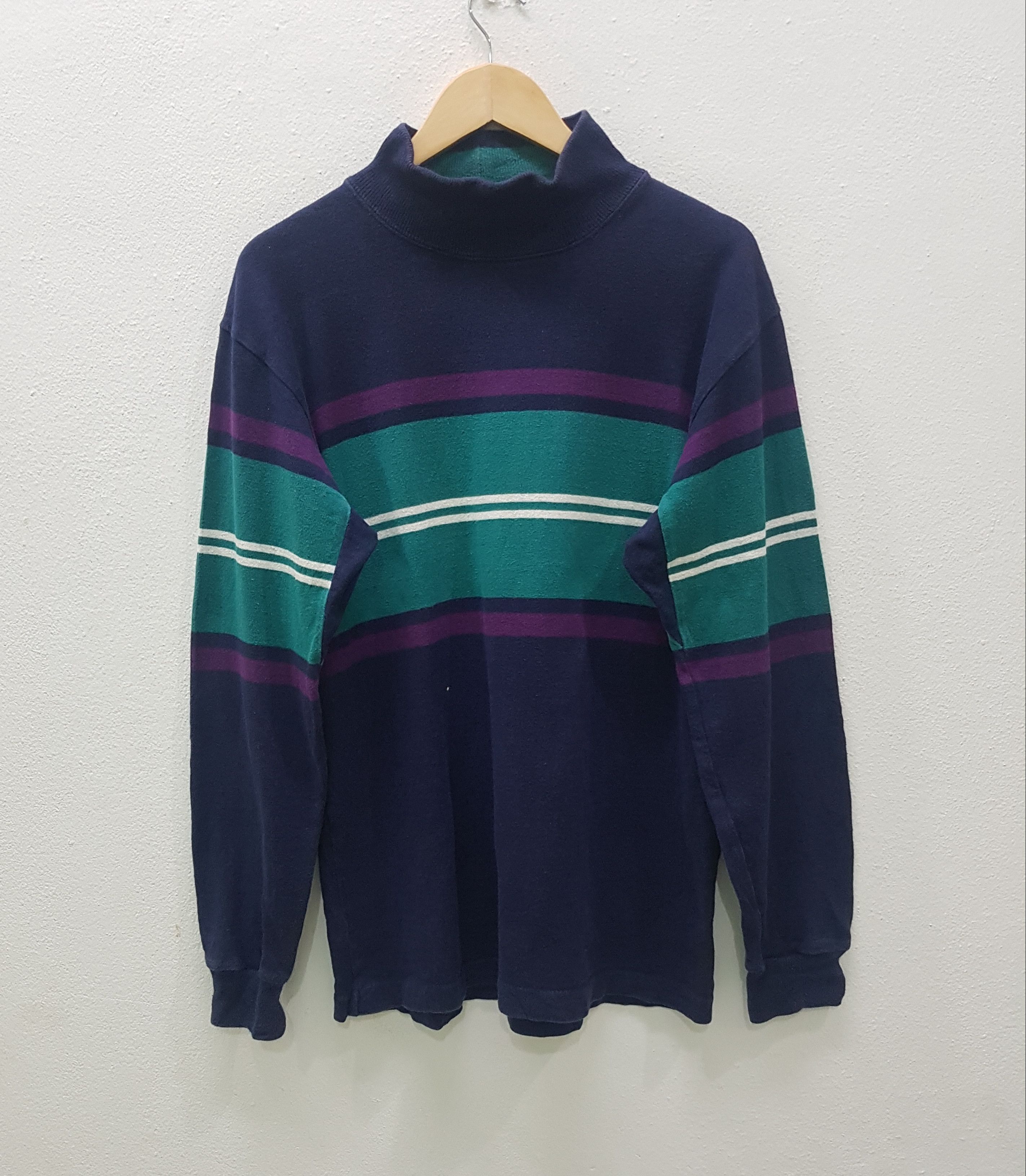 L.L. Bean Vintage L.L.BEAN Sweatshirts Turtle Neck Size US M / EU 48-50 / 2 - 1 Thumbnail