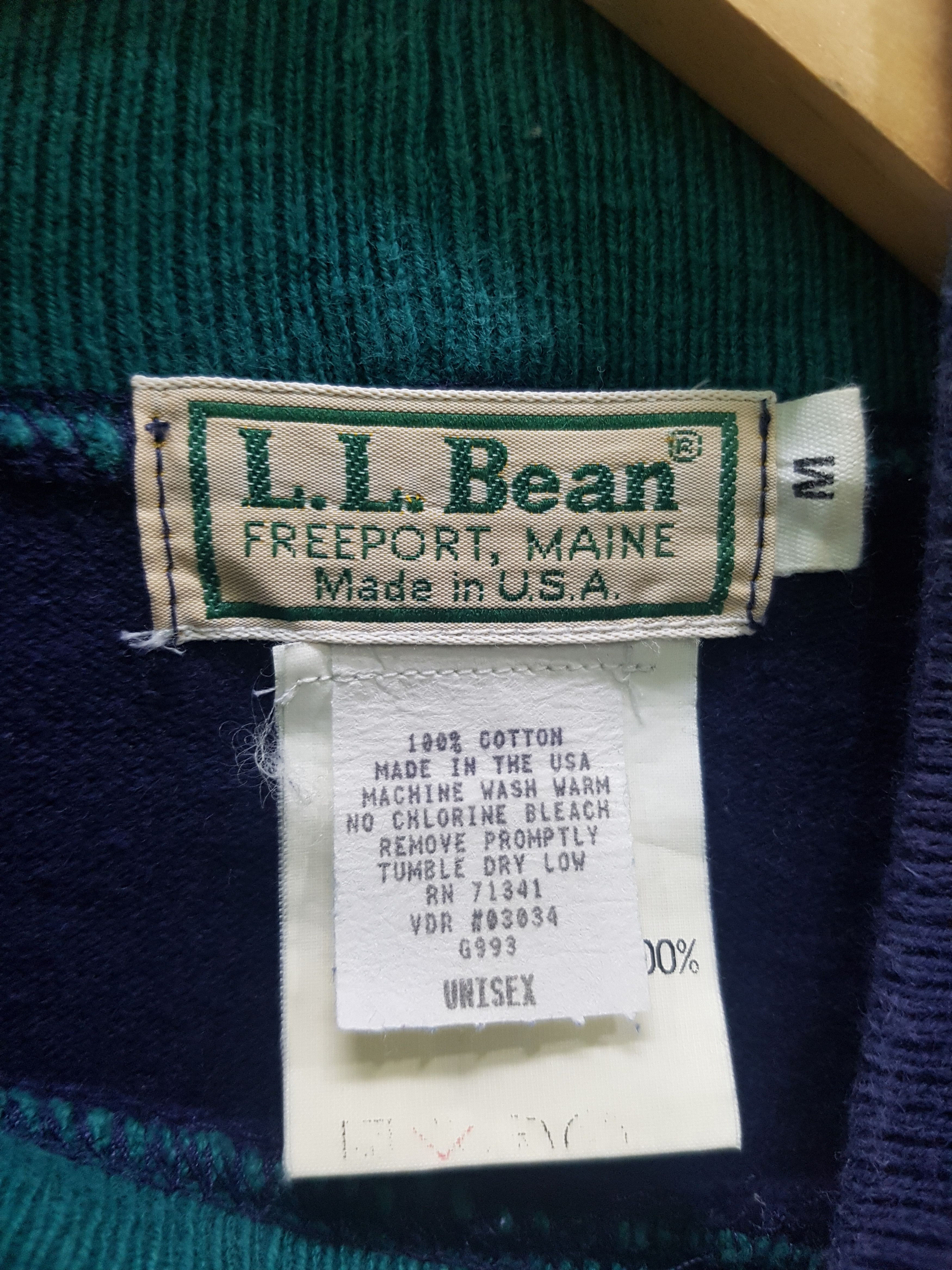 L.L. Bean Vintage L.L.BEAN Sweatshirts Turtle Neck Size US M / EU 48-50 / 2 - 4 Thumbnail