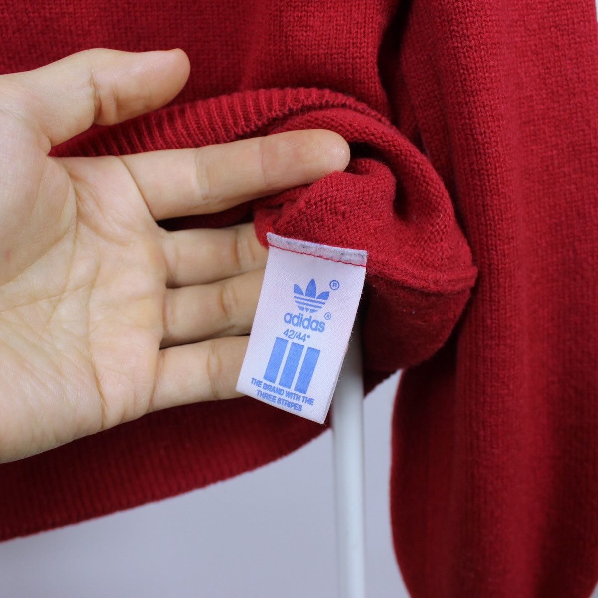 Adidas Vintage Adidas Originals Wool Sweater Knitwear Size US M / EU 48-50 / 2 - 6 Thumbnail