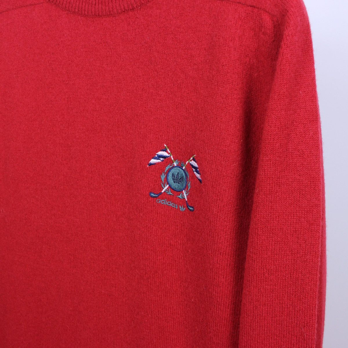 Adidas Vintage Adidas Originals Wool Sweater Knitwear Size US M / EU 48-50 / 2 - 3 Thumbnail