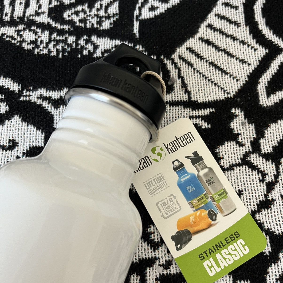 Supreme×Klean Kanteen 2016SS SS16 Supreme Klean Kanteen Water Bottle White Box Logo
