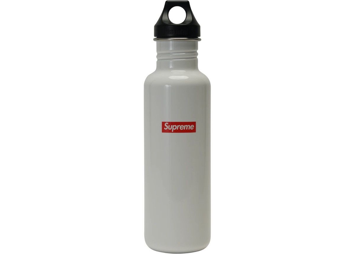 Supreme×Klean Kanteen 2016SS SS16 Supreme Klean Kanteen Water Bottle White Box Logo
