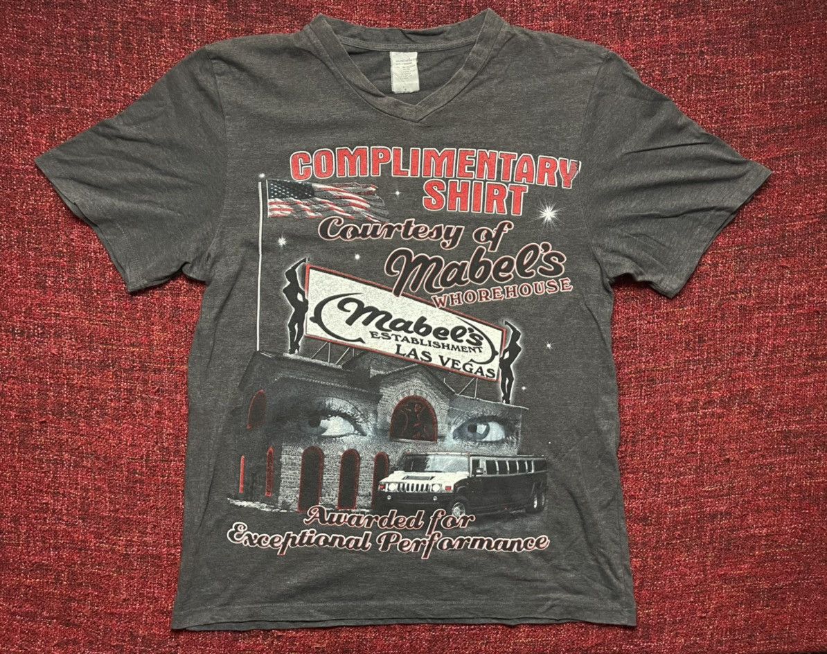 Vintage Vintage 1990s whorehouse rare t-shirt Size US M / EU 48-50 / 2 - 1 Thumbnail