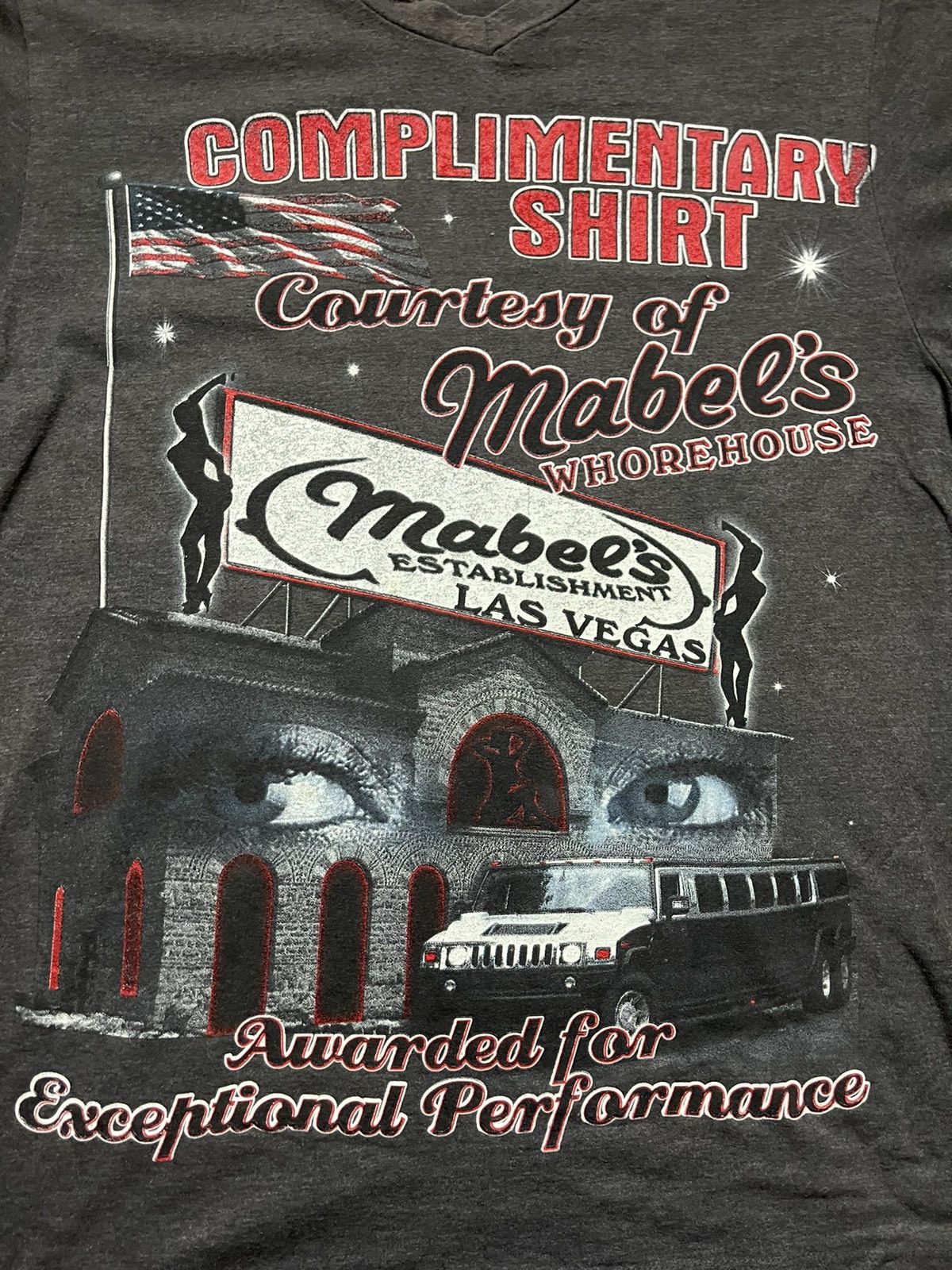 Vintage Vintage 1990s whorehouse rare t-shirt Size US M / EU 48-50 / 2 - 2 Thumbnail