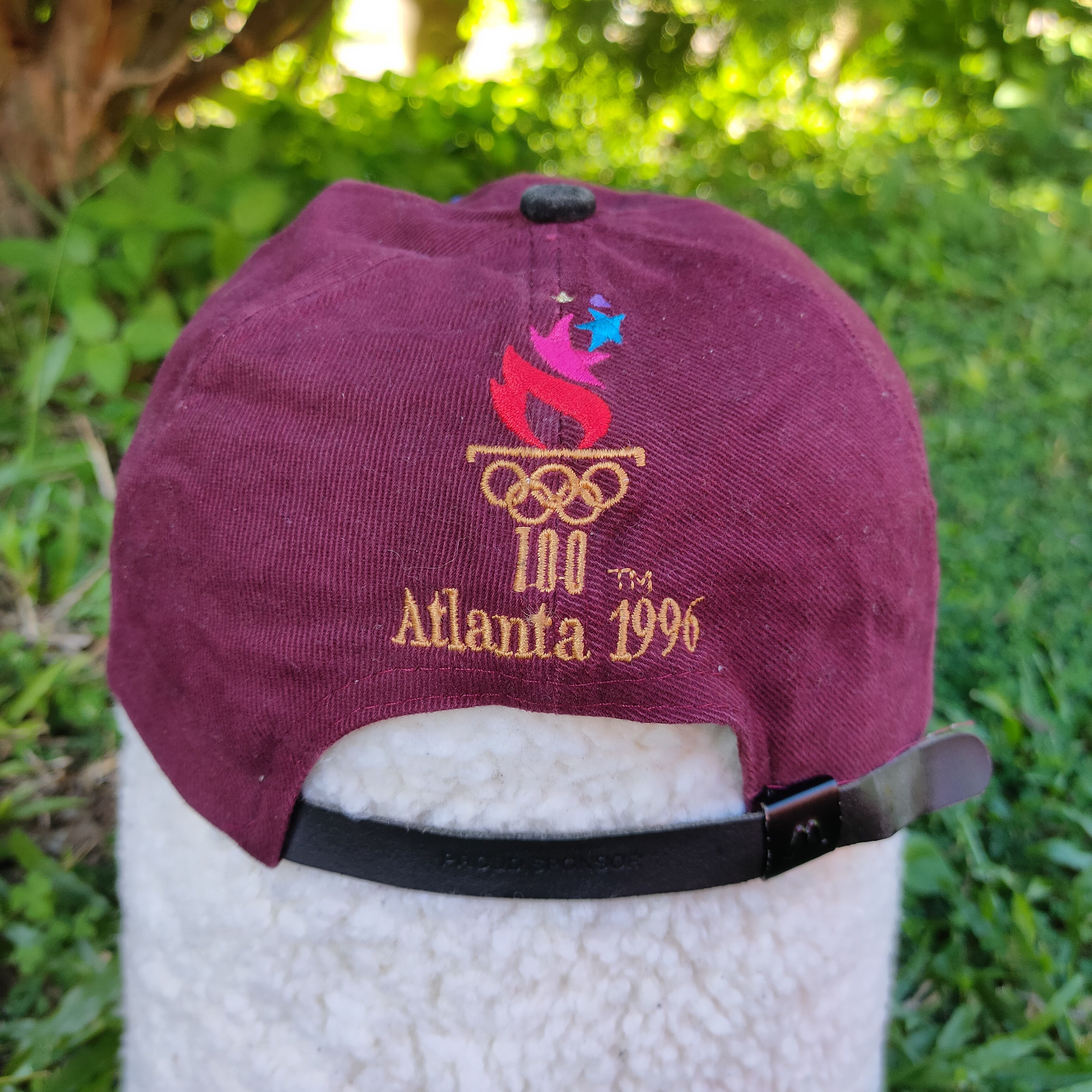 USA Olympics Vintage 1996 OLYMPICS ATLANTA Embroidery Cap Mcdonald Size ONE SIZE - 6 Thumbnail