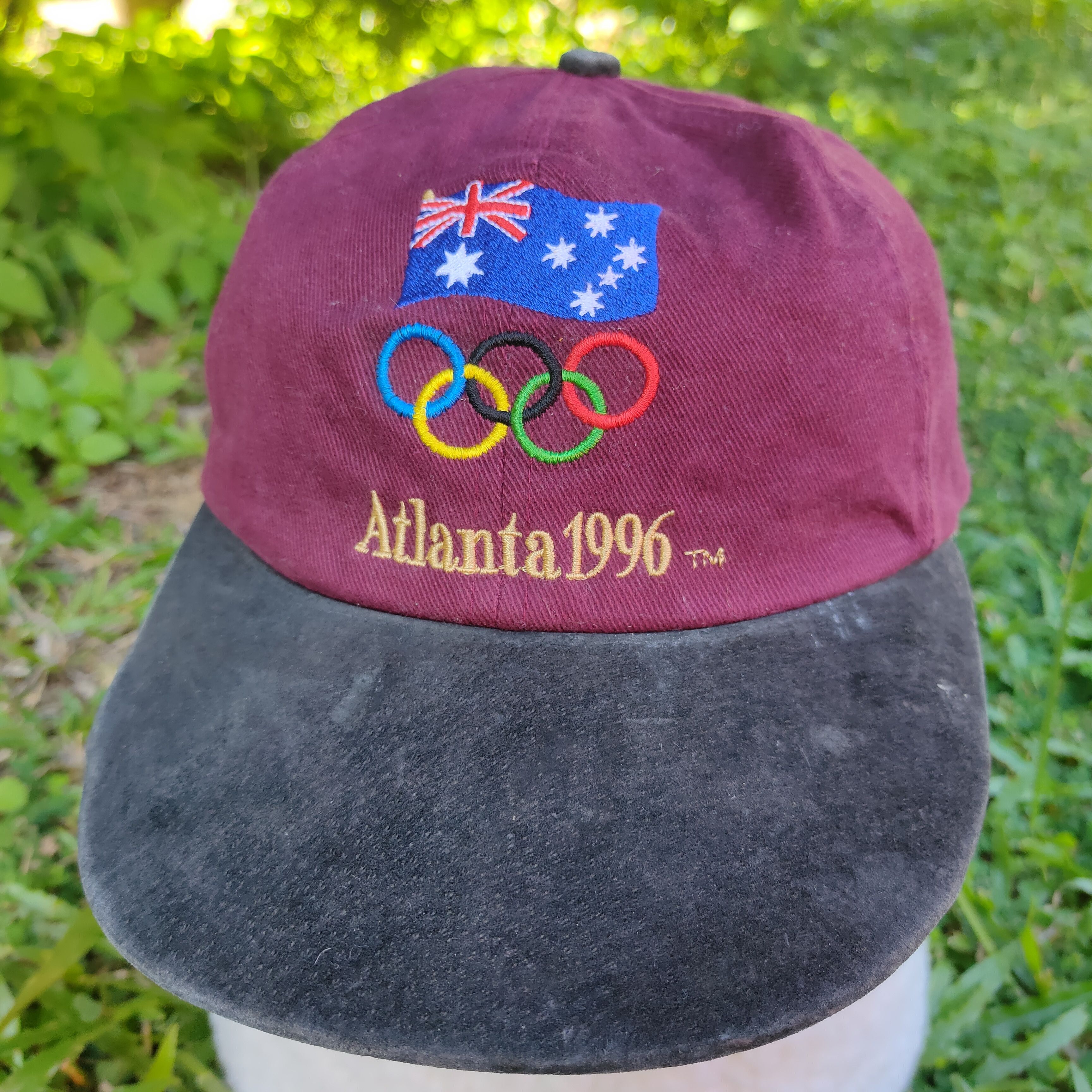 USA Olympics Vintage 1996 OLYMPICS ATLANTA Embroidery Cap Mcdonald Size ONE SIZE - 2 Thumbnail