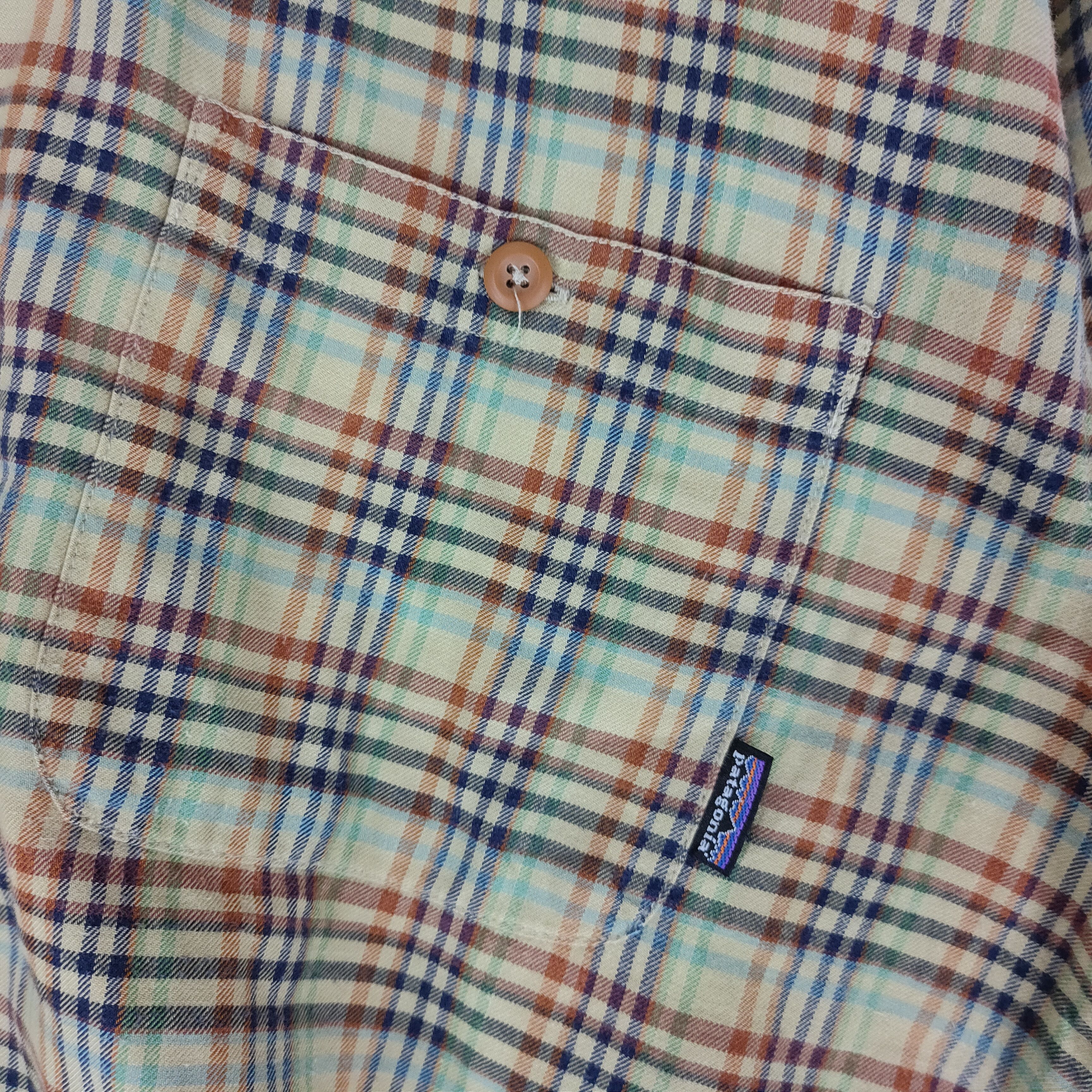 Patagonia VINTAGE PATAGONIA Organic Cotton Button Up Style Shirt Size US L / EU 52-54 / 3 - 2 Thumbnail