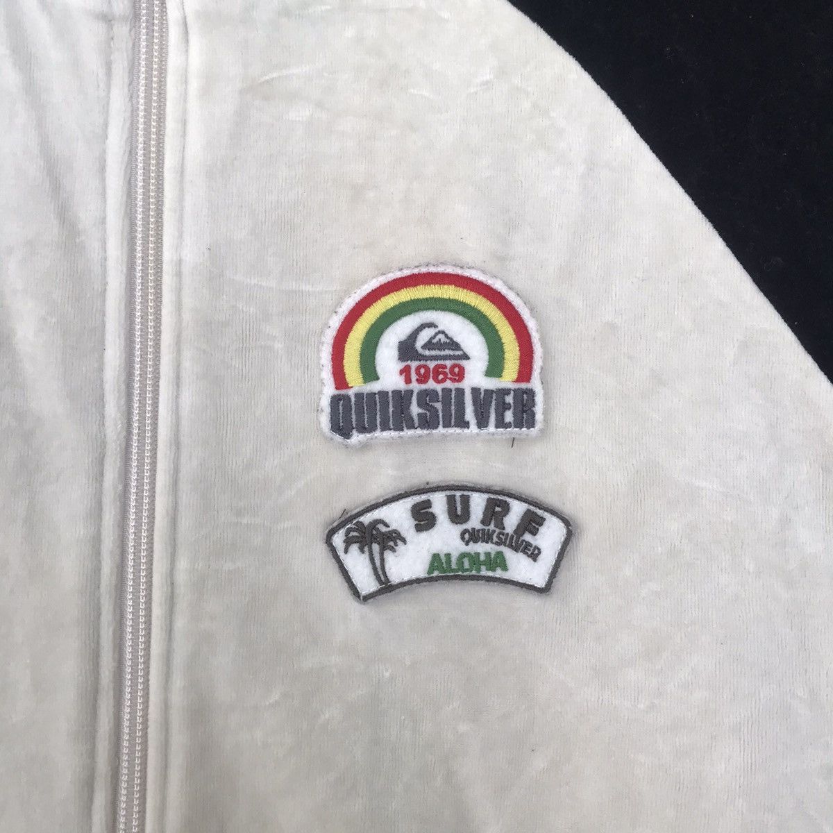 Quicksilver Vintage Sweater Quiksilver full zipper big logo Size US M / EU 48-50 / 2 - 2 Thumbnail