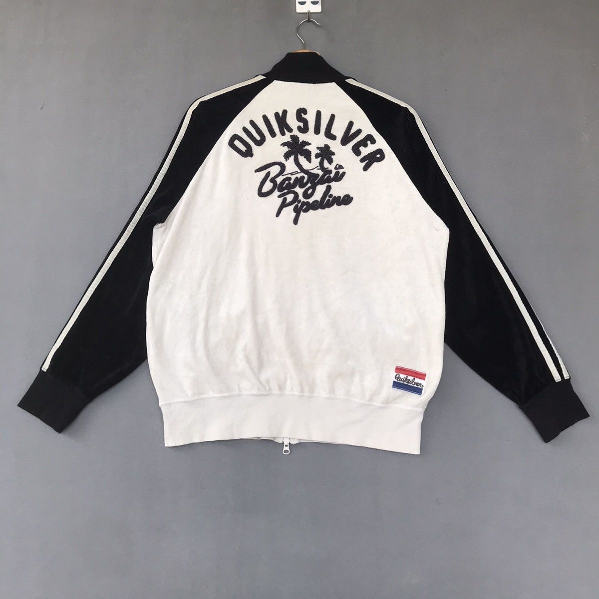 Quicksilver Vintage Sweater Quiksilver full zipper big logo Size US M / EU 48-50 / 2 - 7 Thumbnail