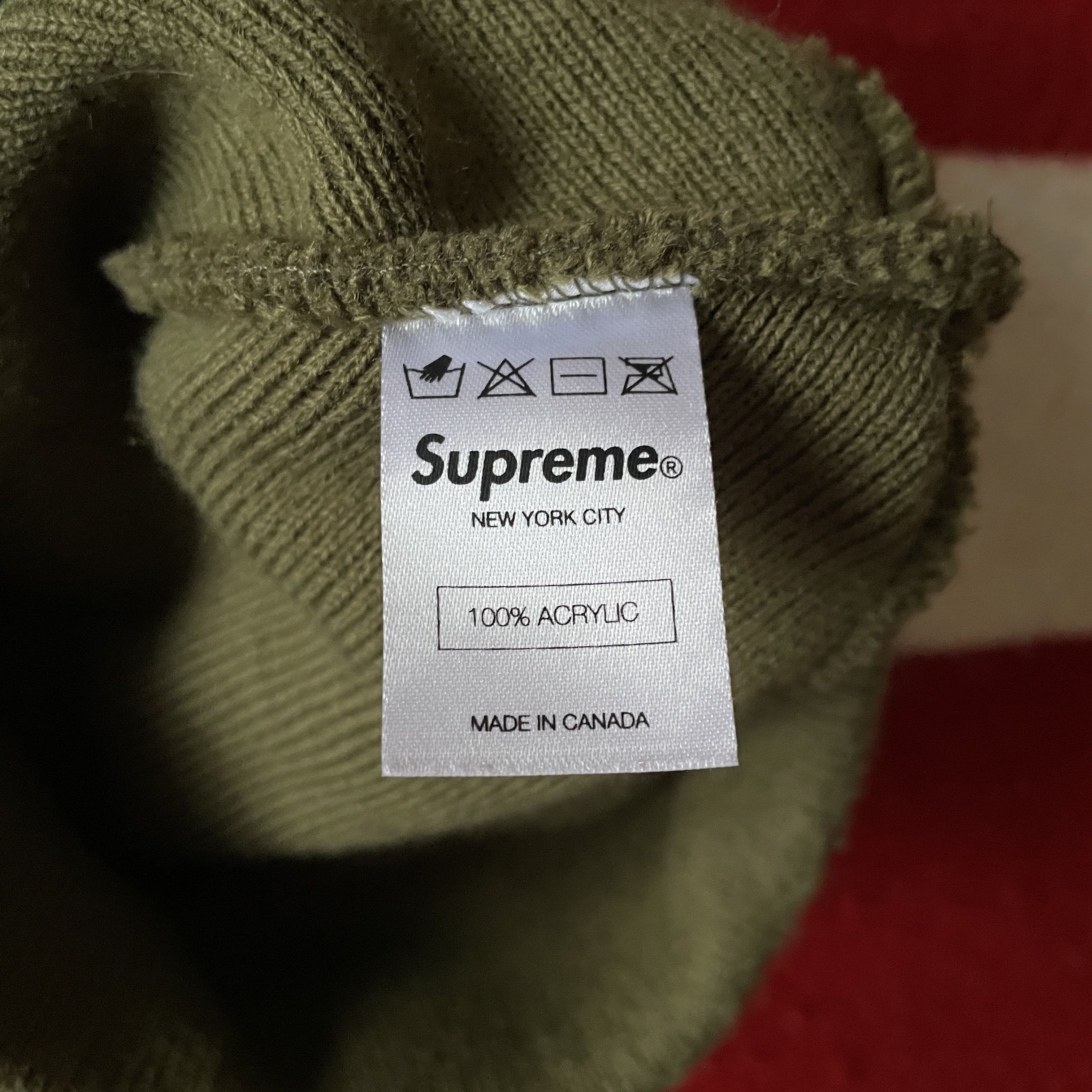 Supreme Supreme - Patriot Beanie Cap Winter Hat Knitted 2010 Size ONE SIZE - 6 Thumbnail