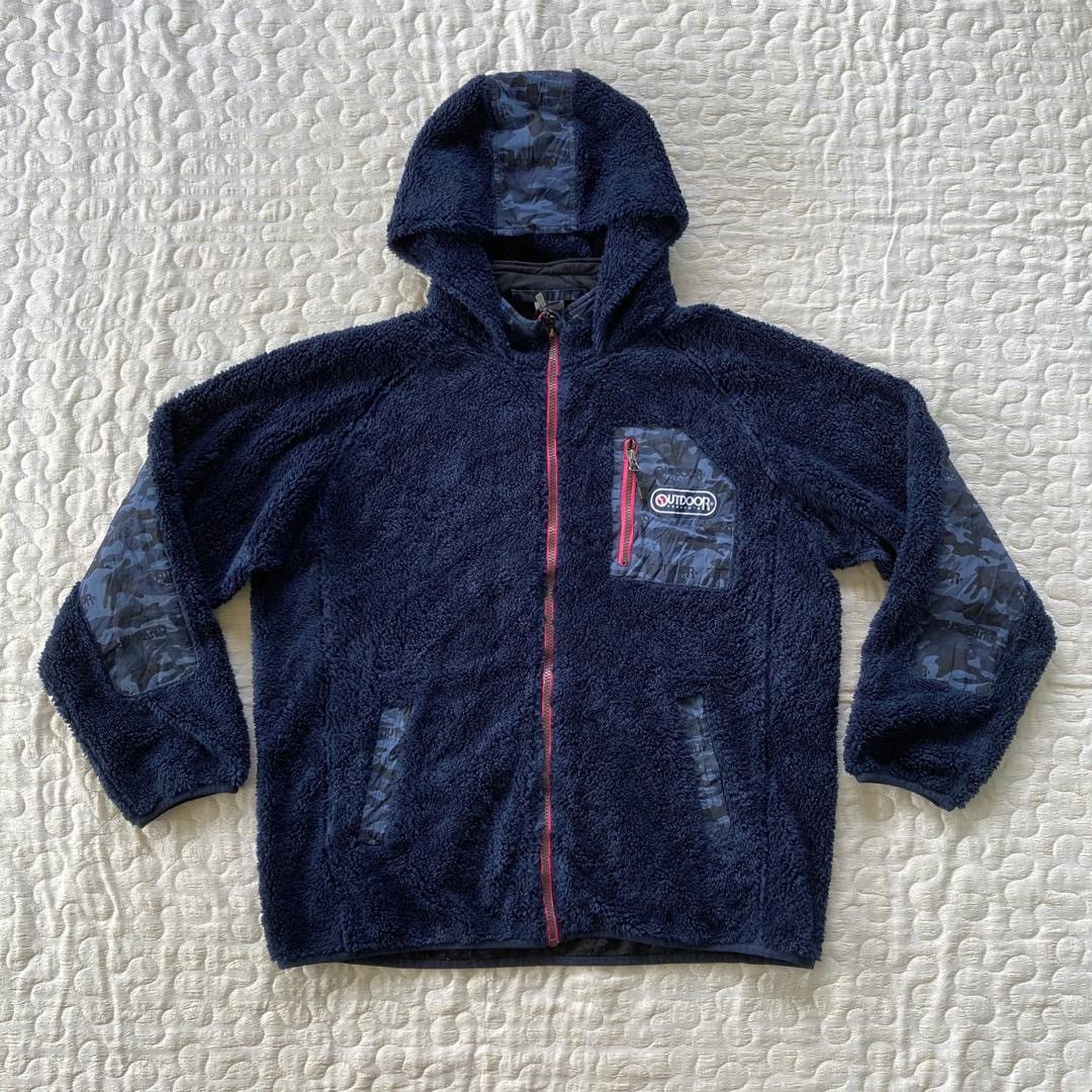 Other Fleece Camo Hoodie By Outdoor Size US XL / EU 56 / 4 - 1 Thumbnail
